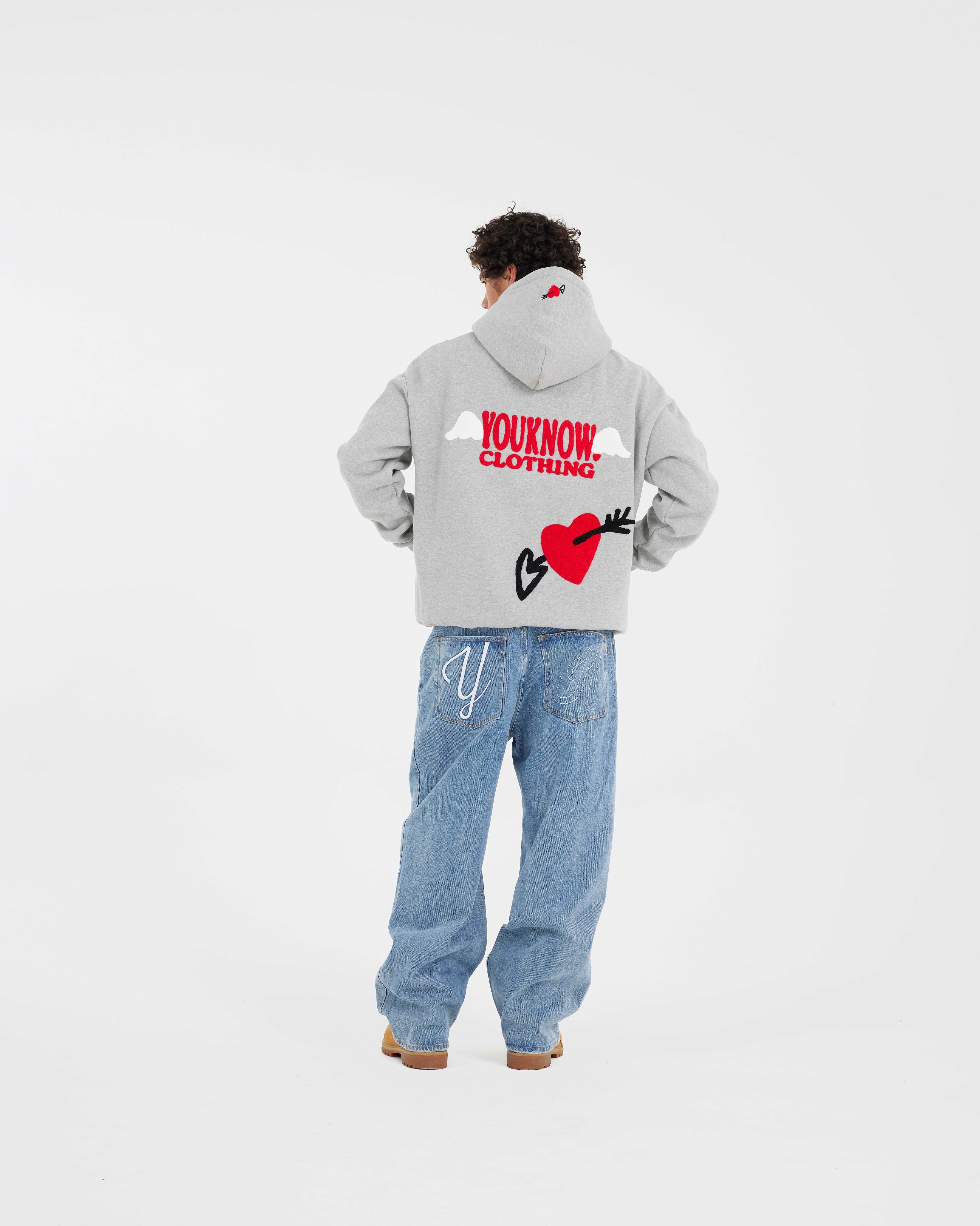 EVERYDAY LOVE HOODIE | Grey
