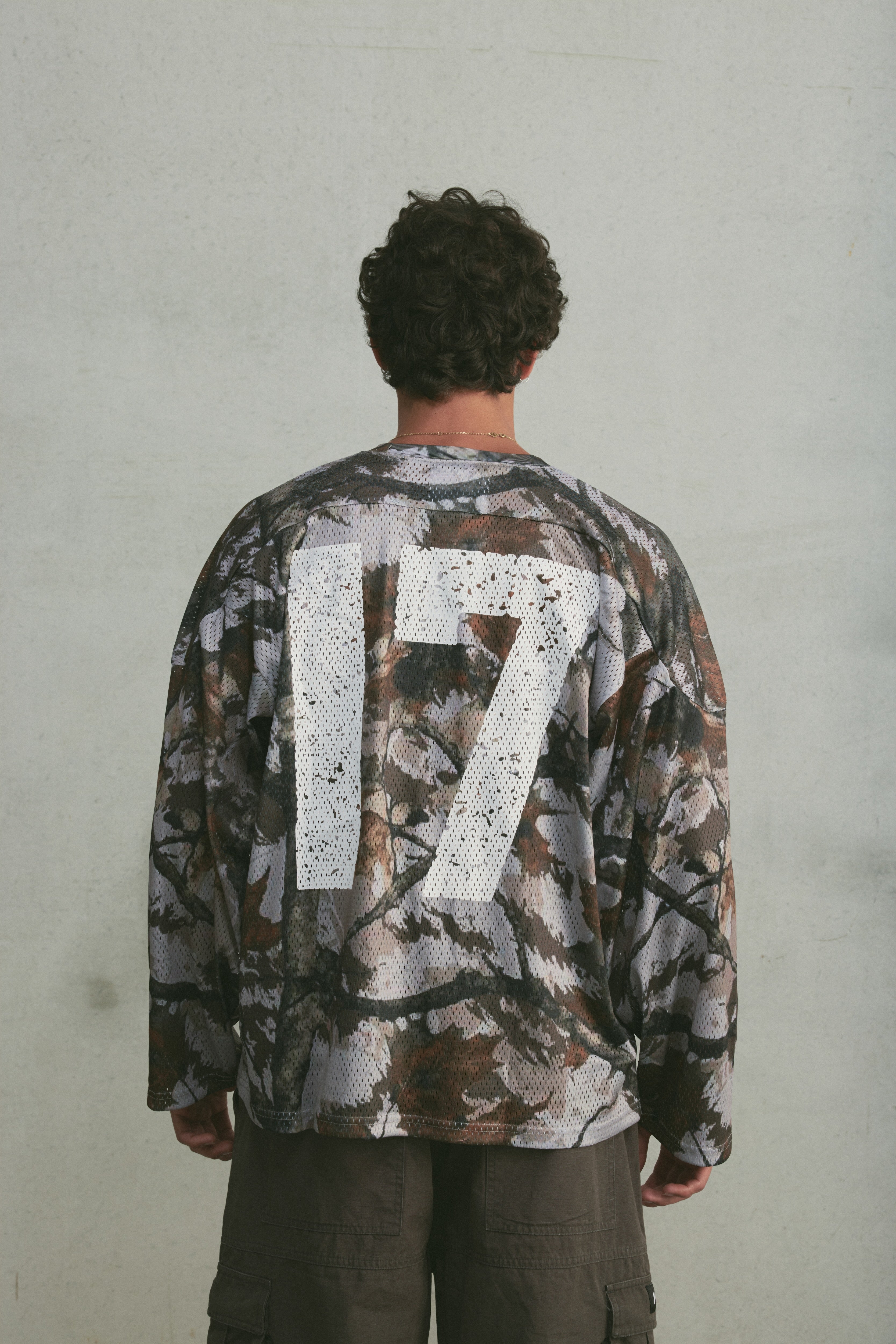 Mesh Long Sleeve | Camo