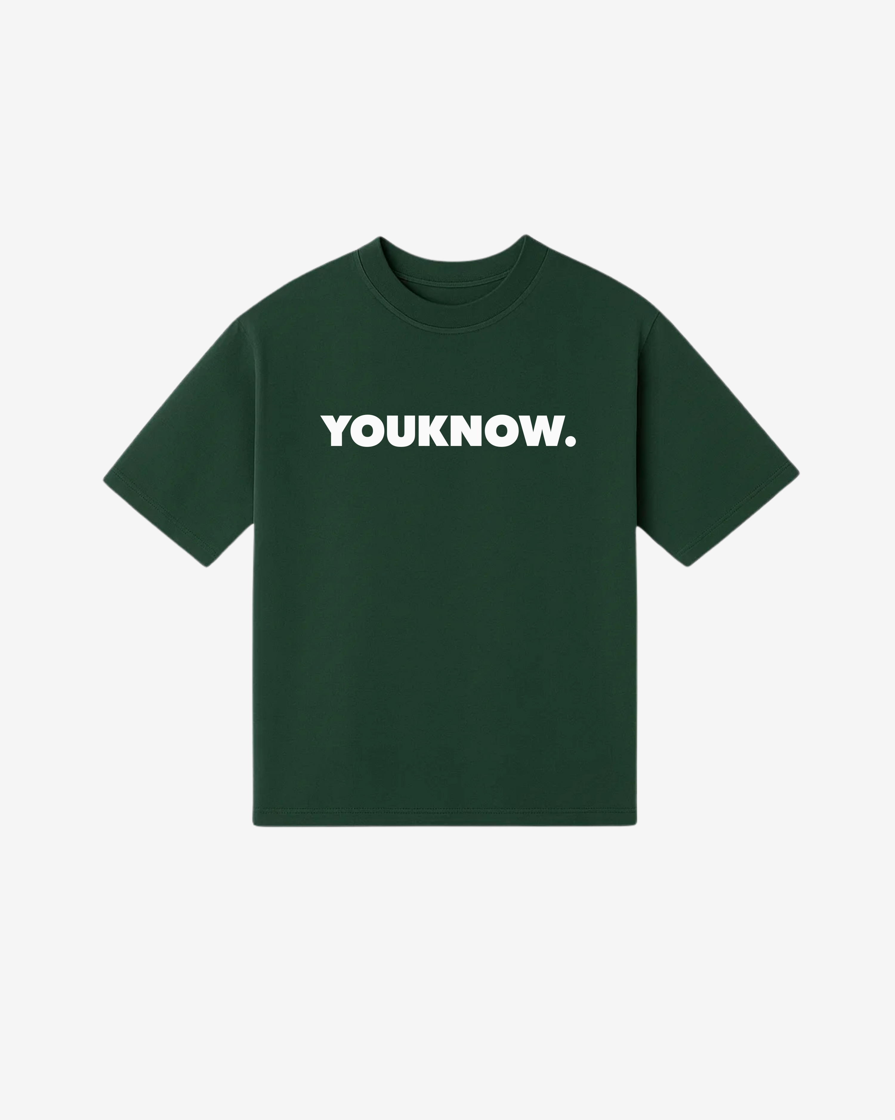 BLOCK TEE | Forest Green