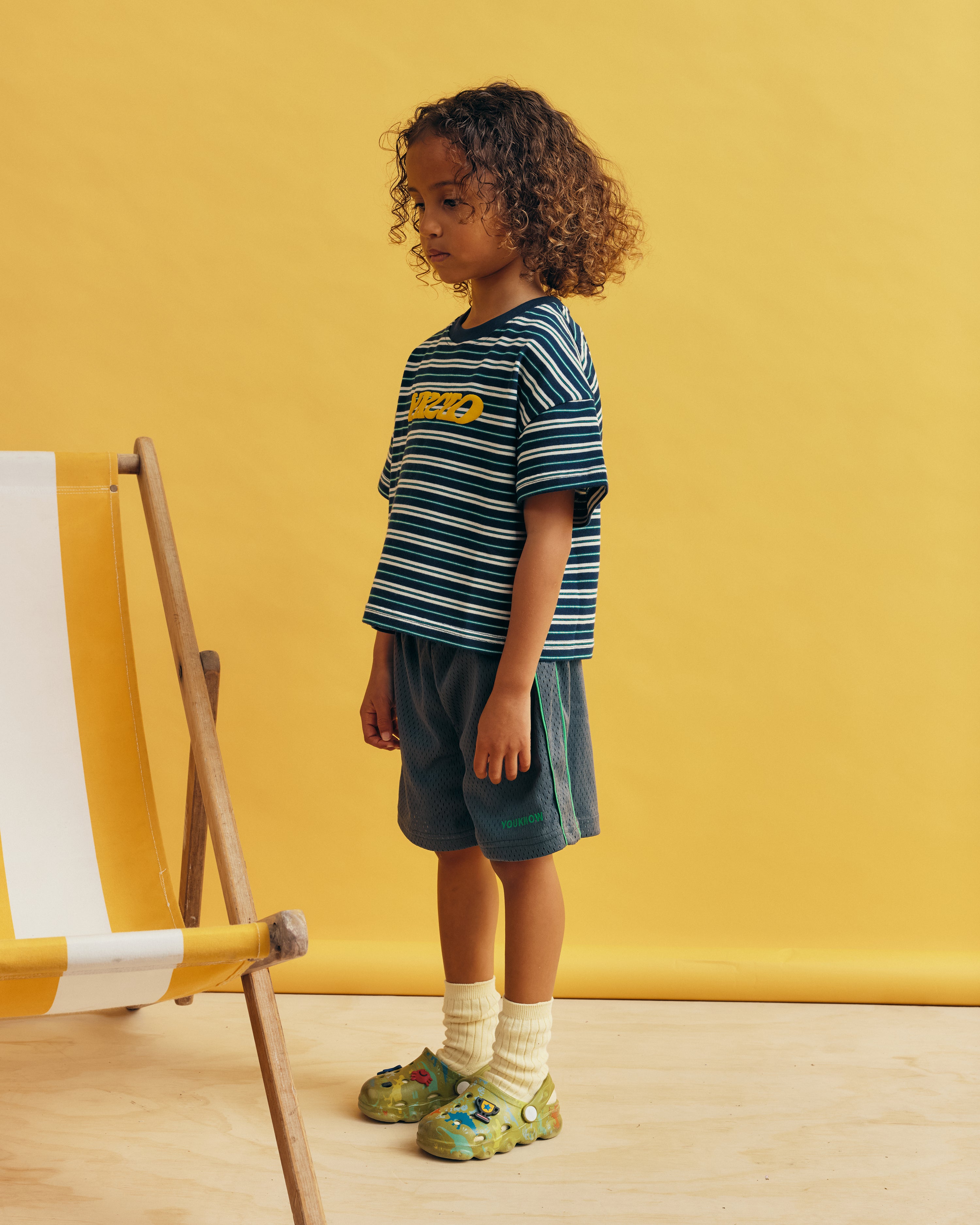 Kids Mesh Shorts | Charcoal