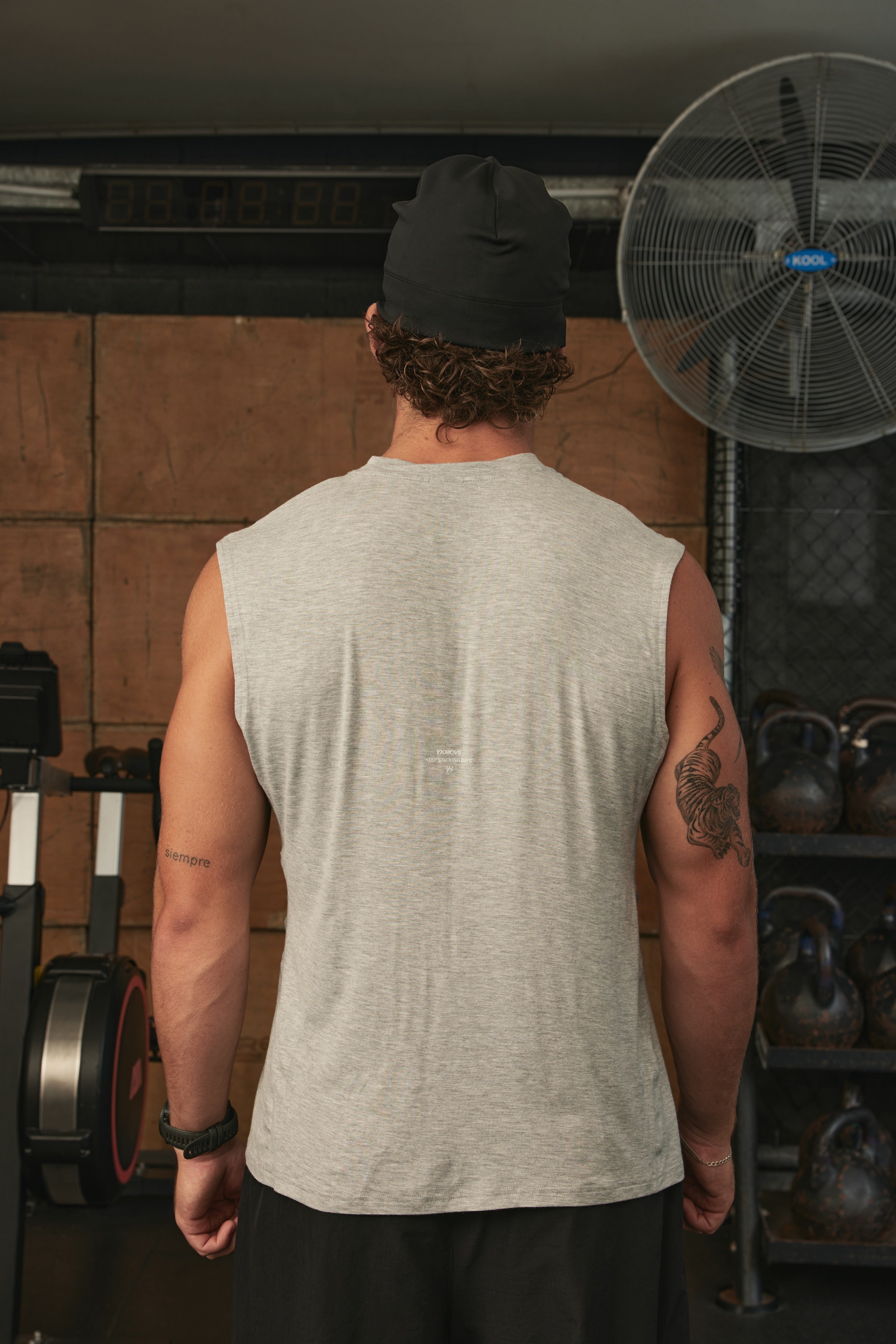 YK Move Flow Tank | GREY MARLE