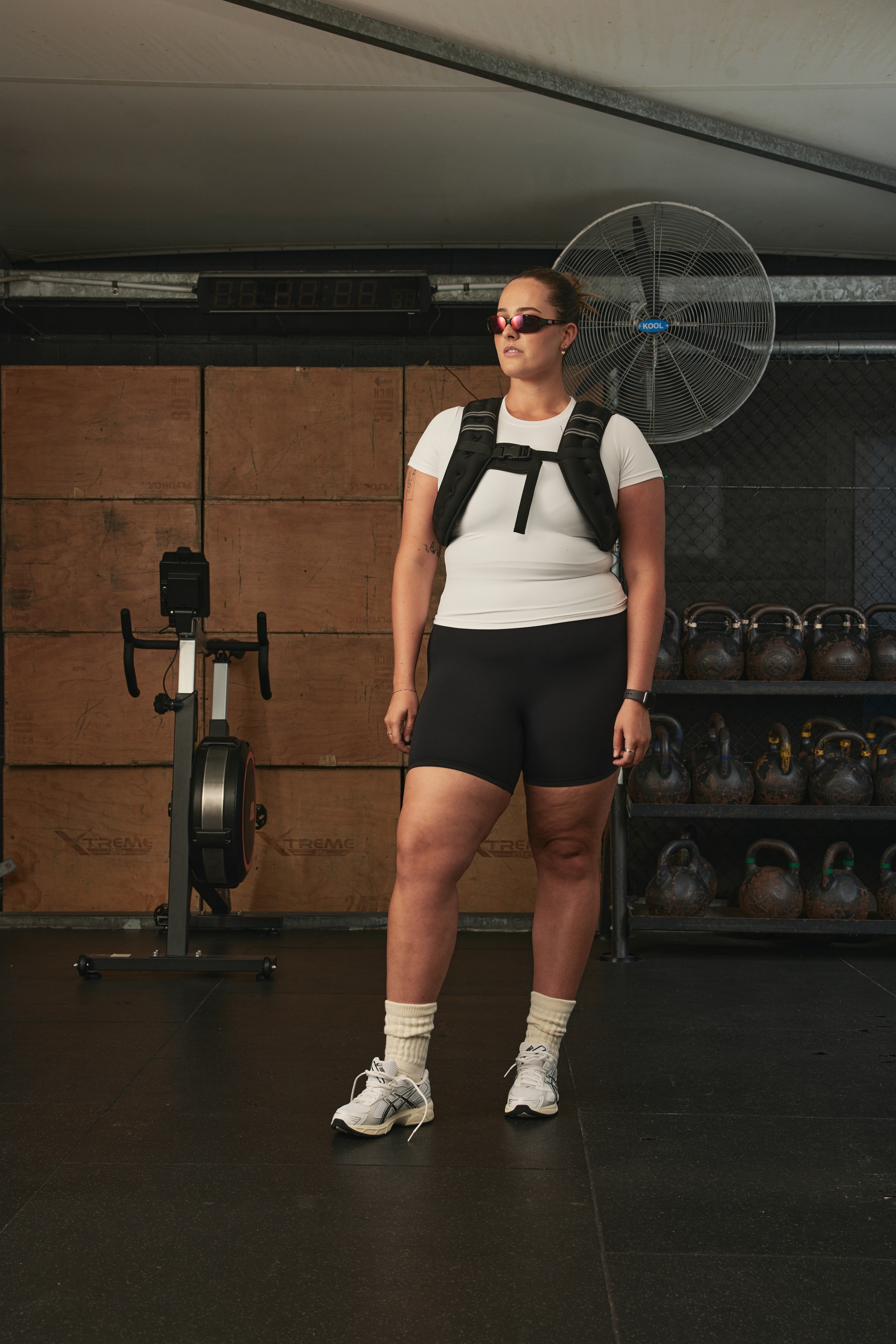 YK Move Cloud Short Sleeve | White