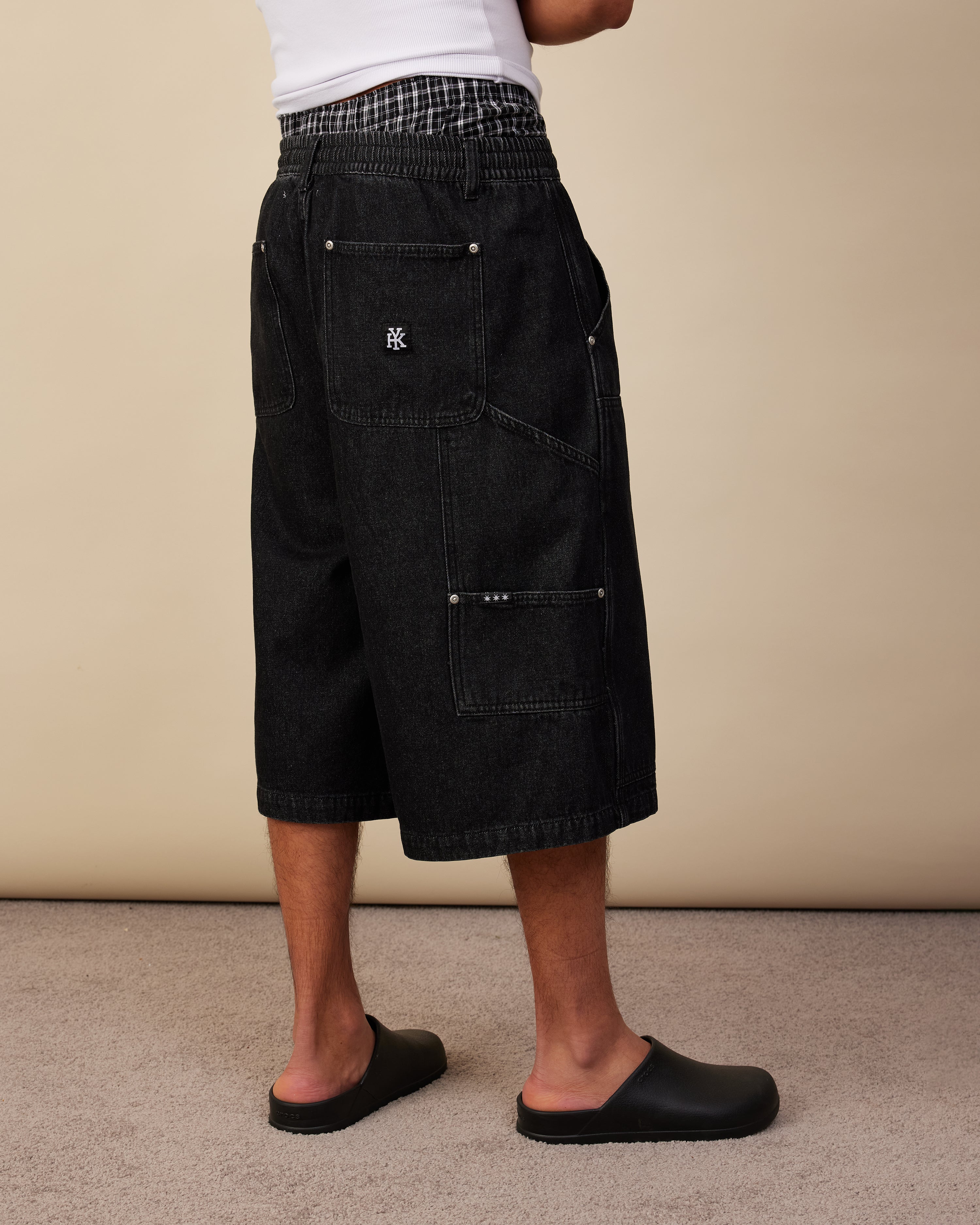 Carpenter Shorts | Black Wash