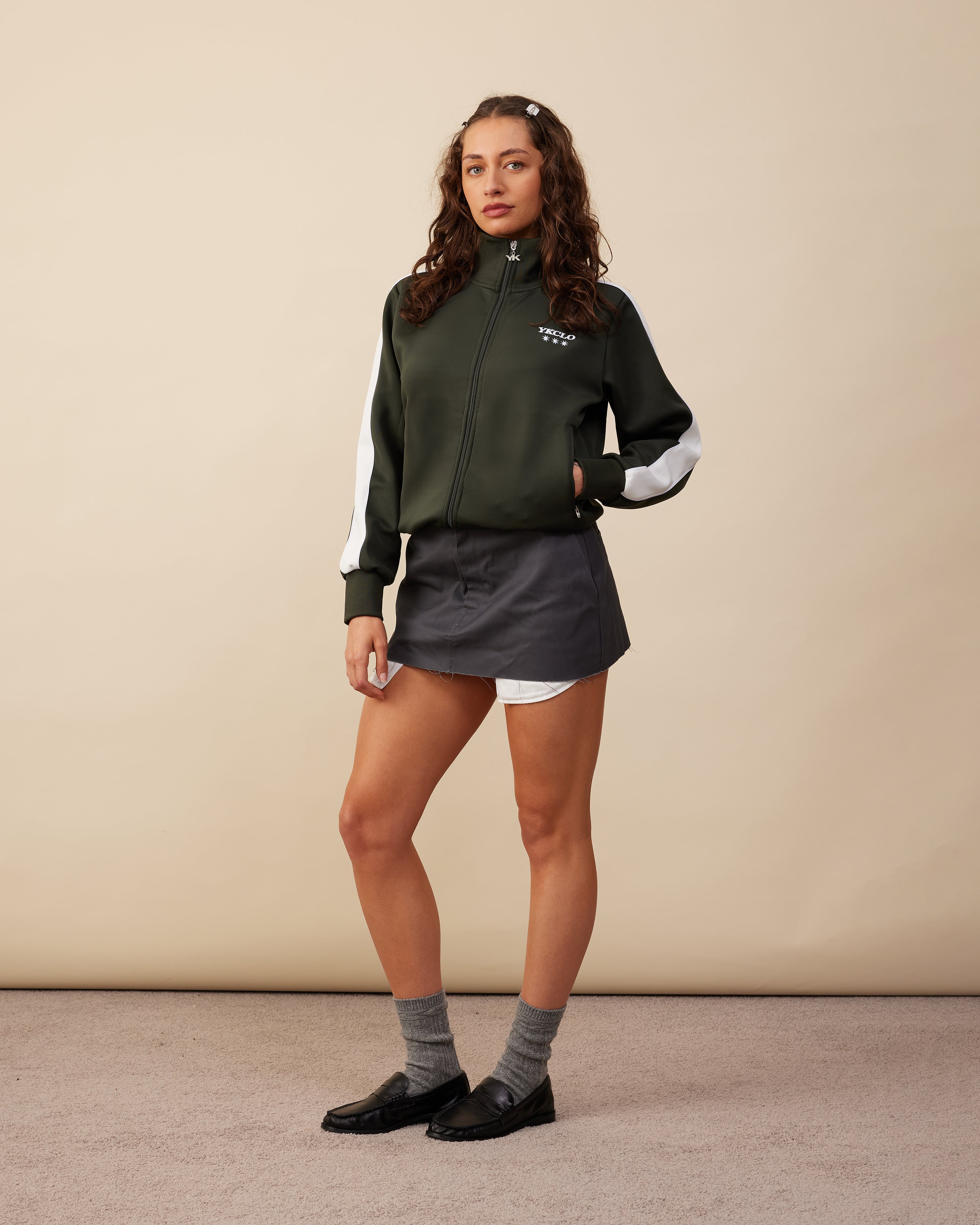 Track Jacket | Khaki