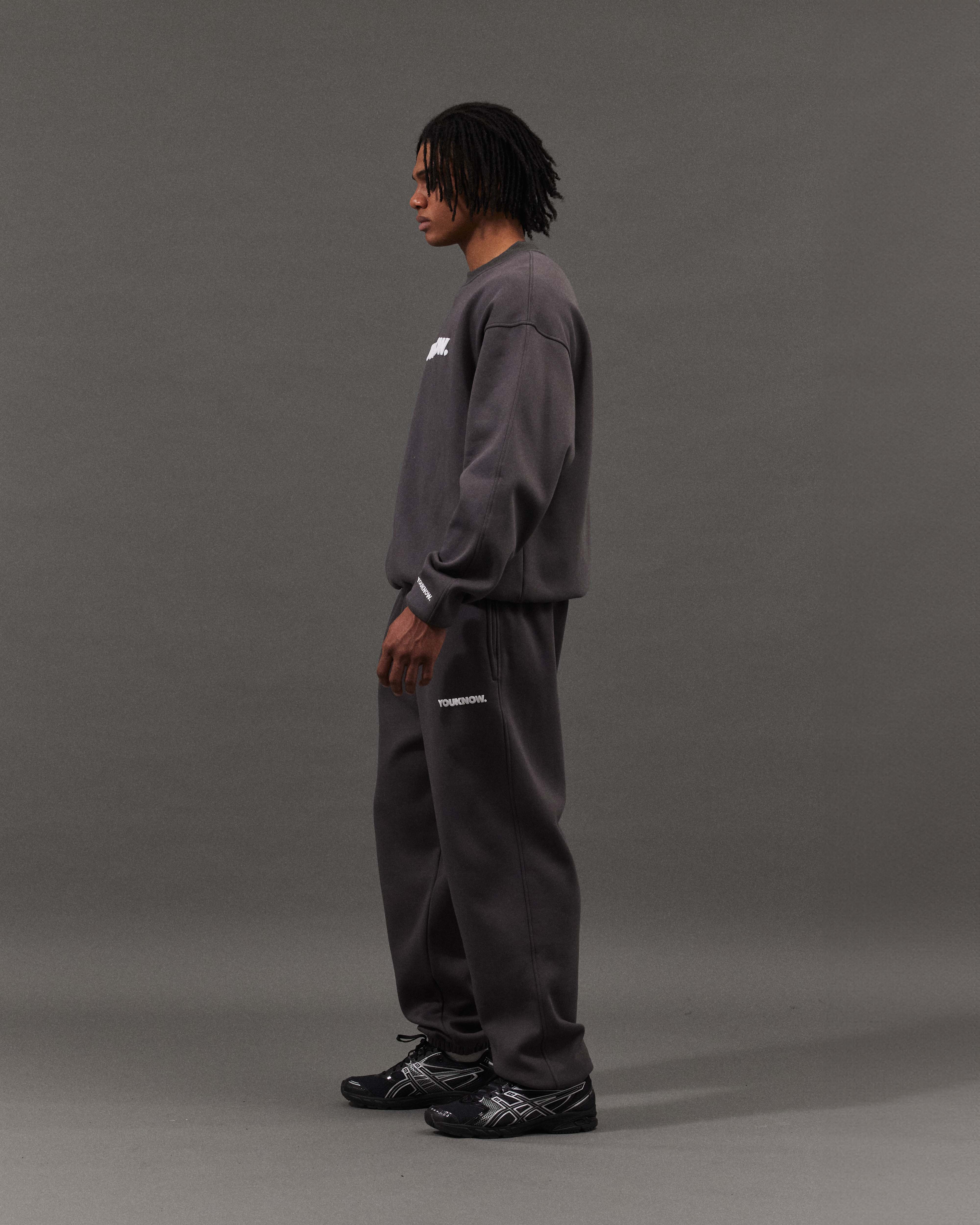 BLOCK CREWNECK | Slate