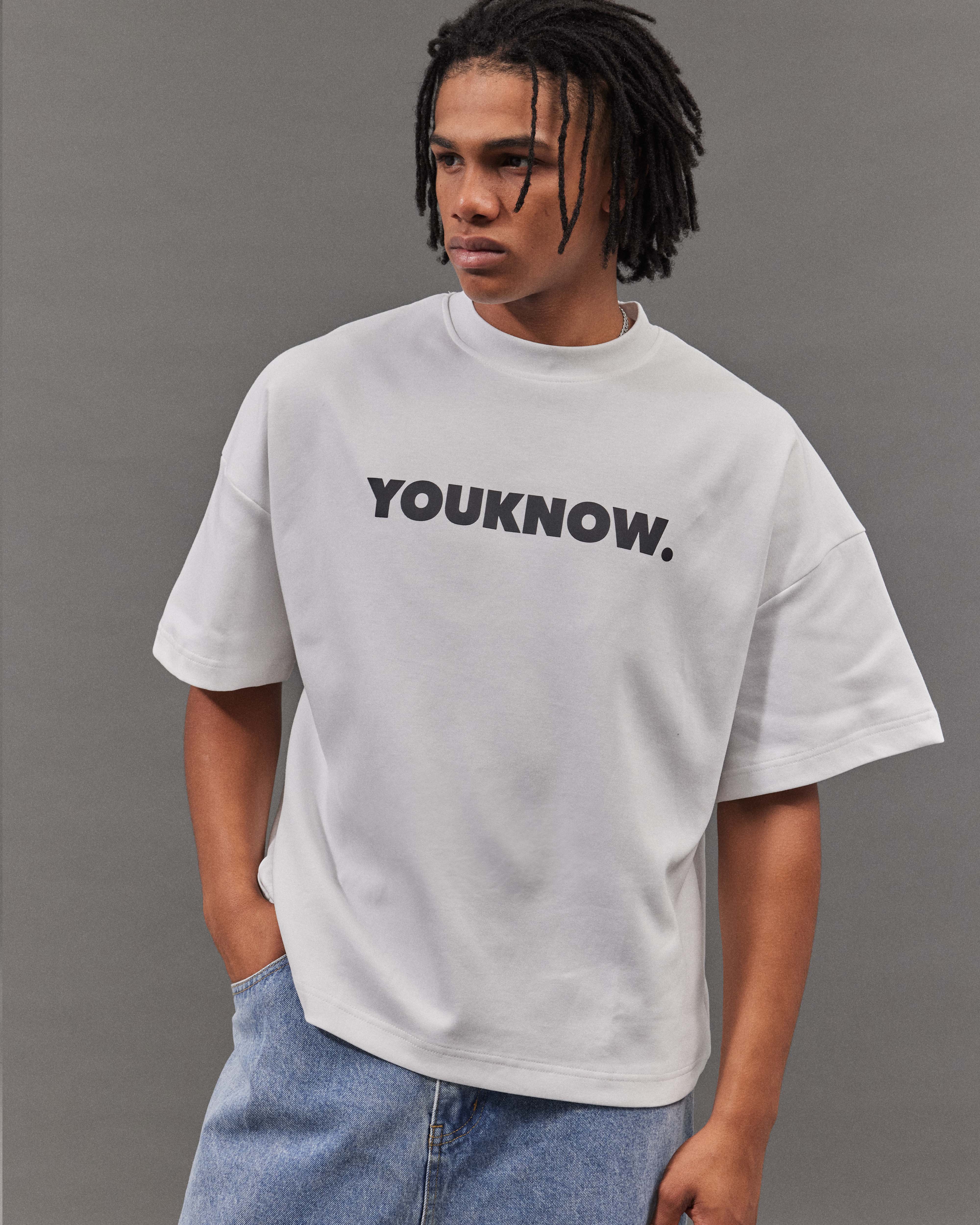 BLOCK TEE SS | White