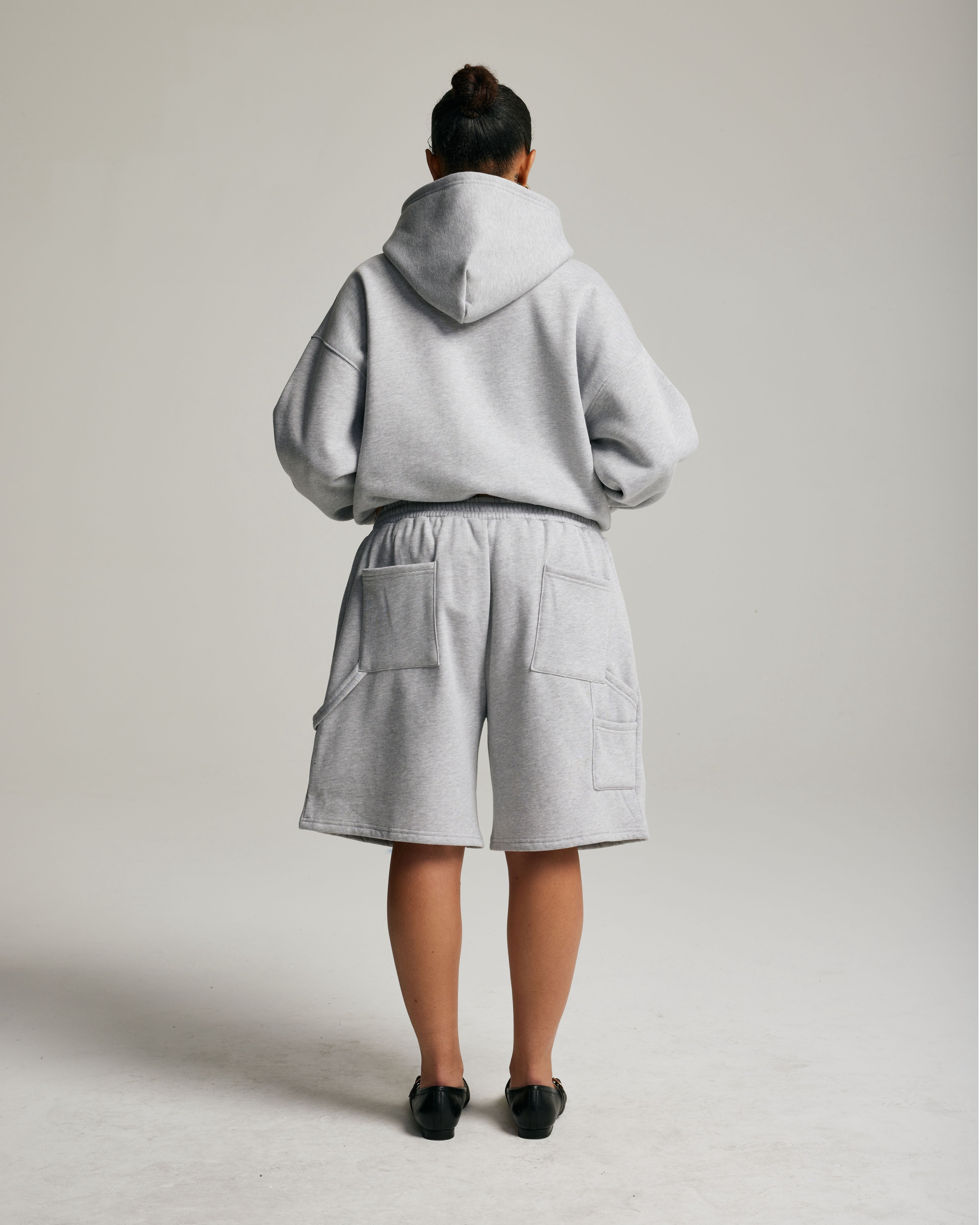 Core Zip Up Hoodie | Heather Grey