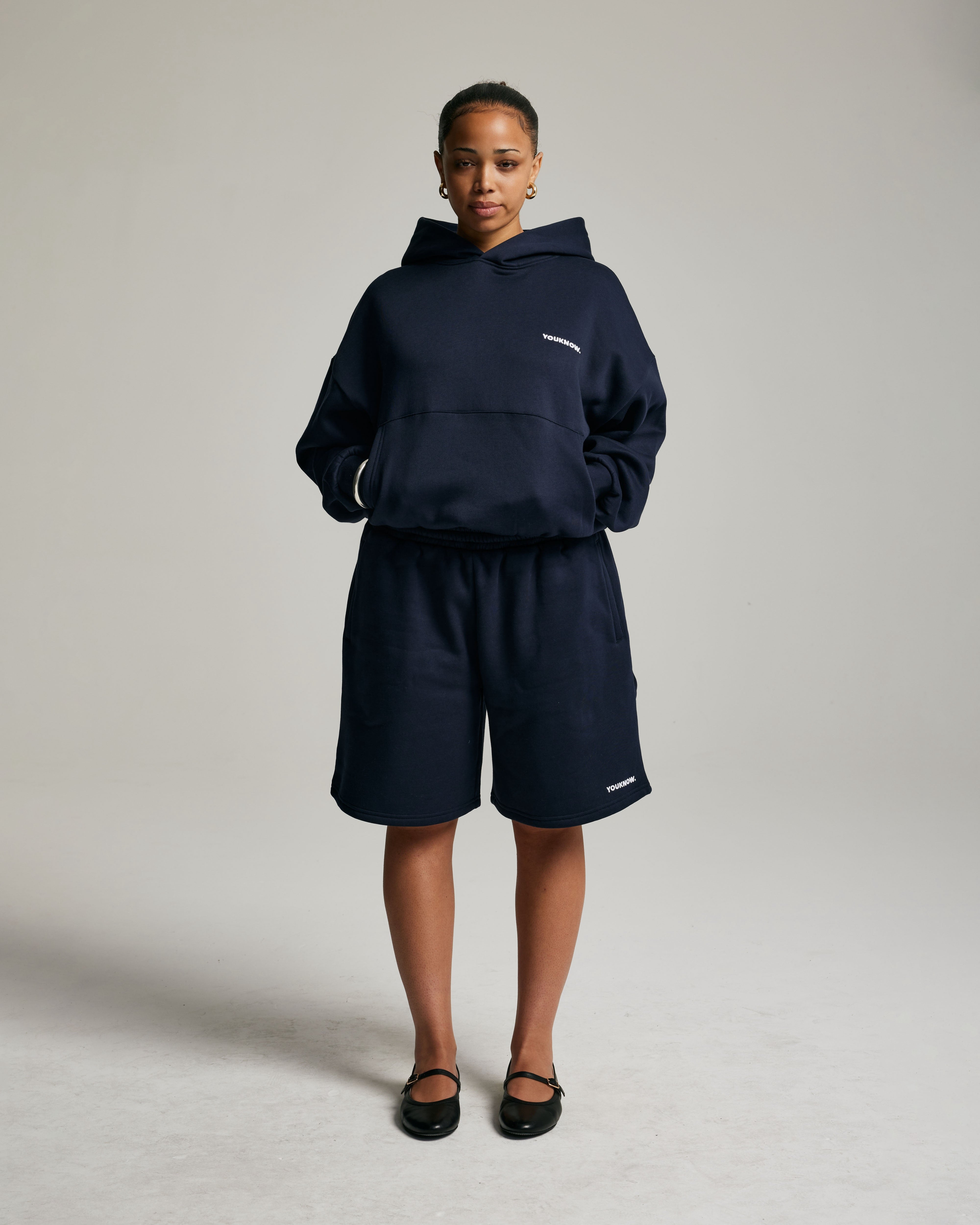 Core Oversized Shorts | Navy