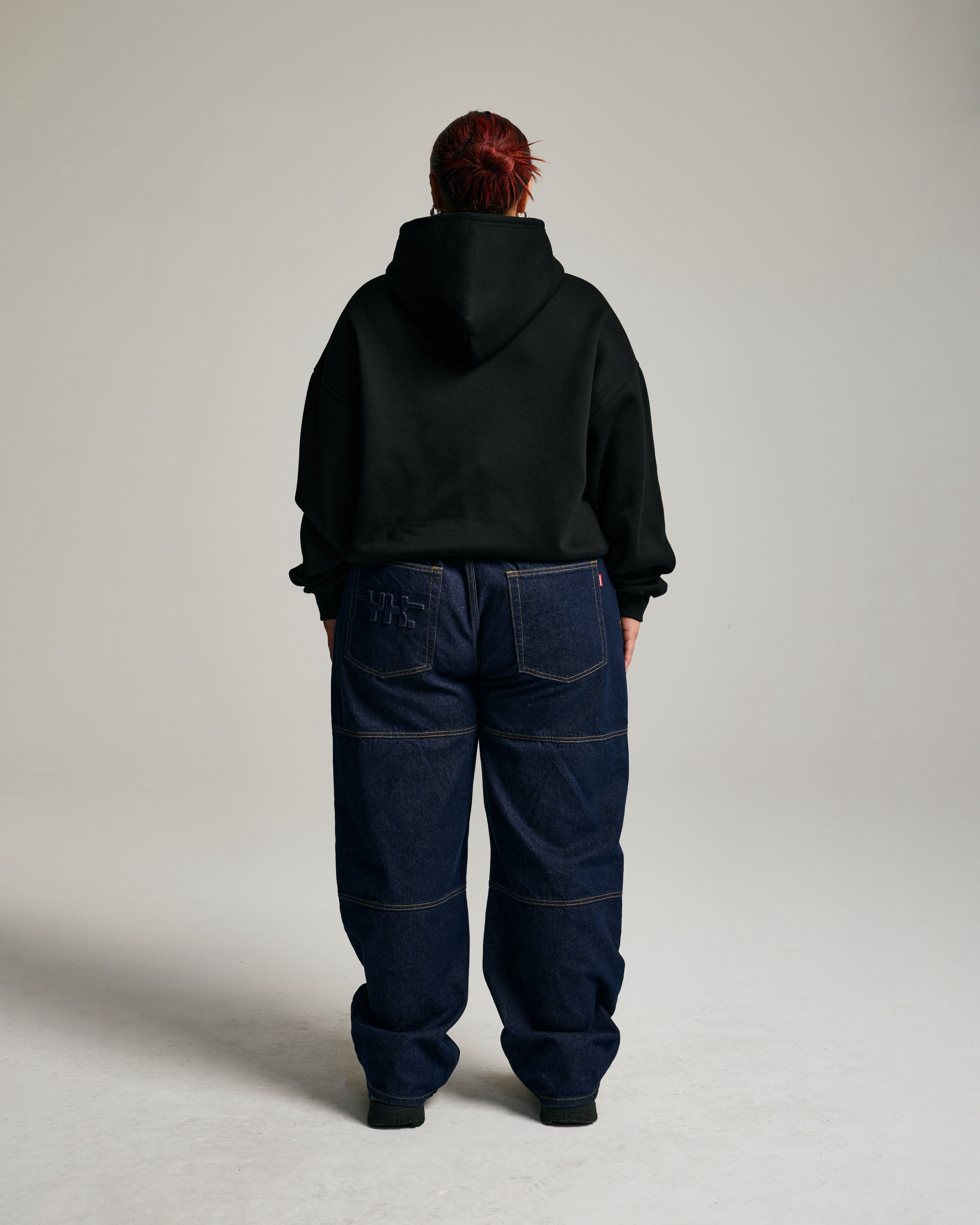 Core Zip Up Hoodie | Black