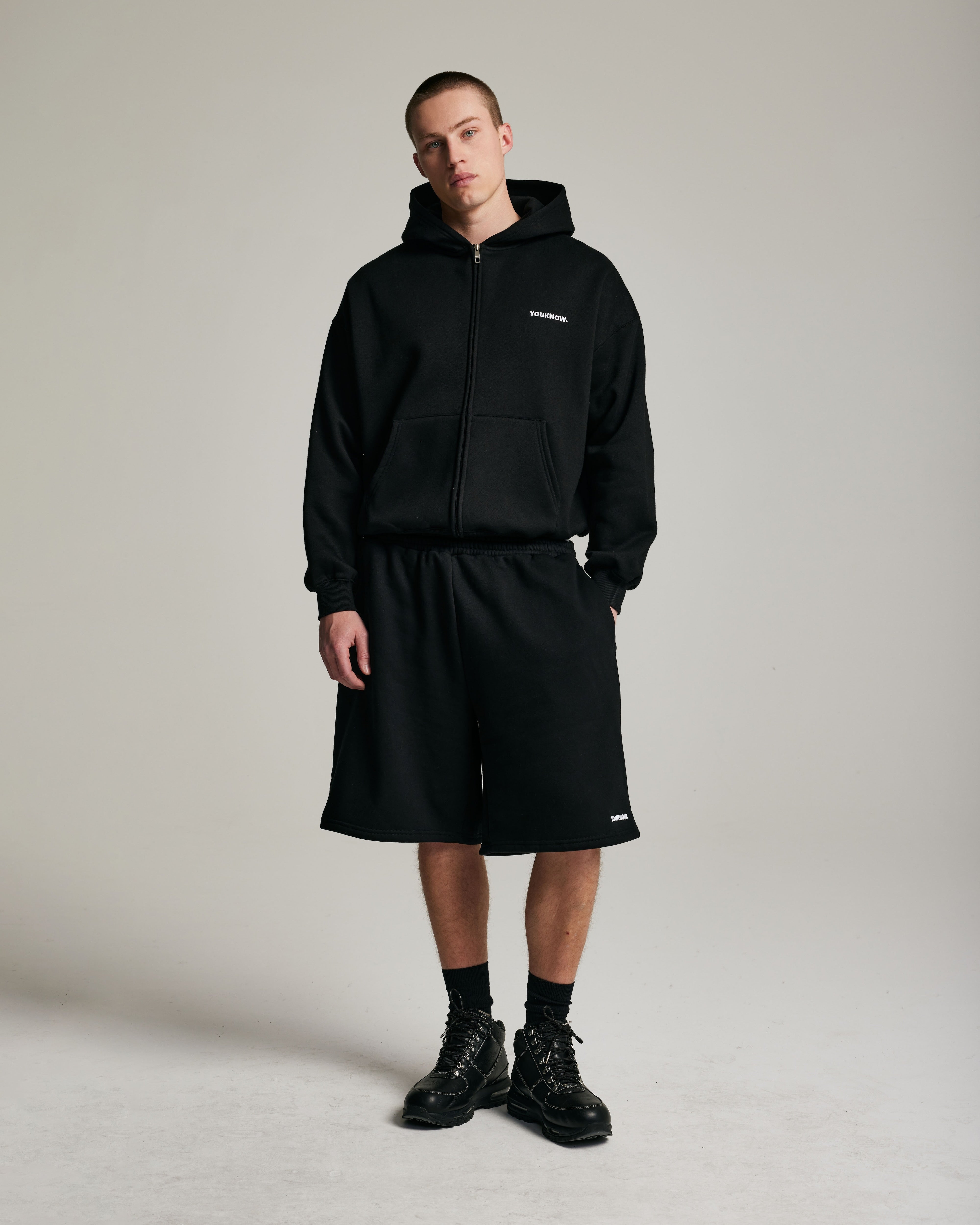 Core Oversized Shorts | Black