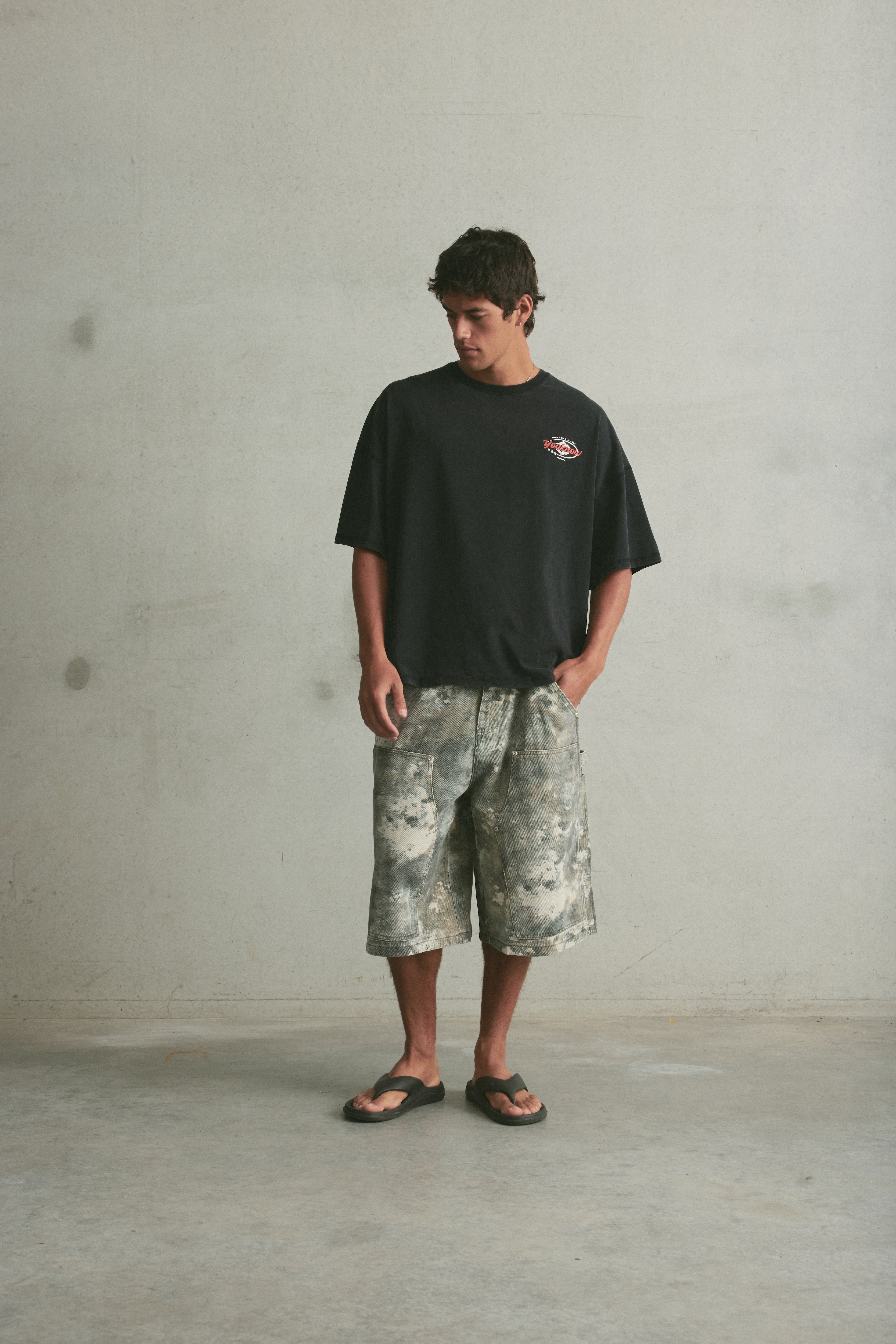 Aotearoa Tee SS | Washed Black