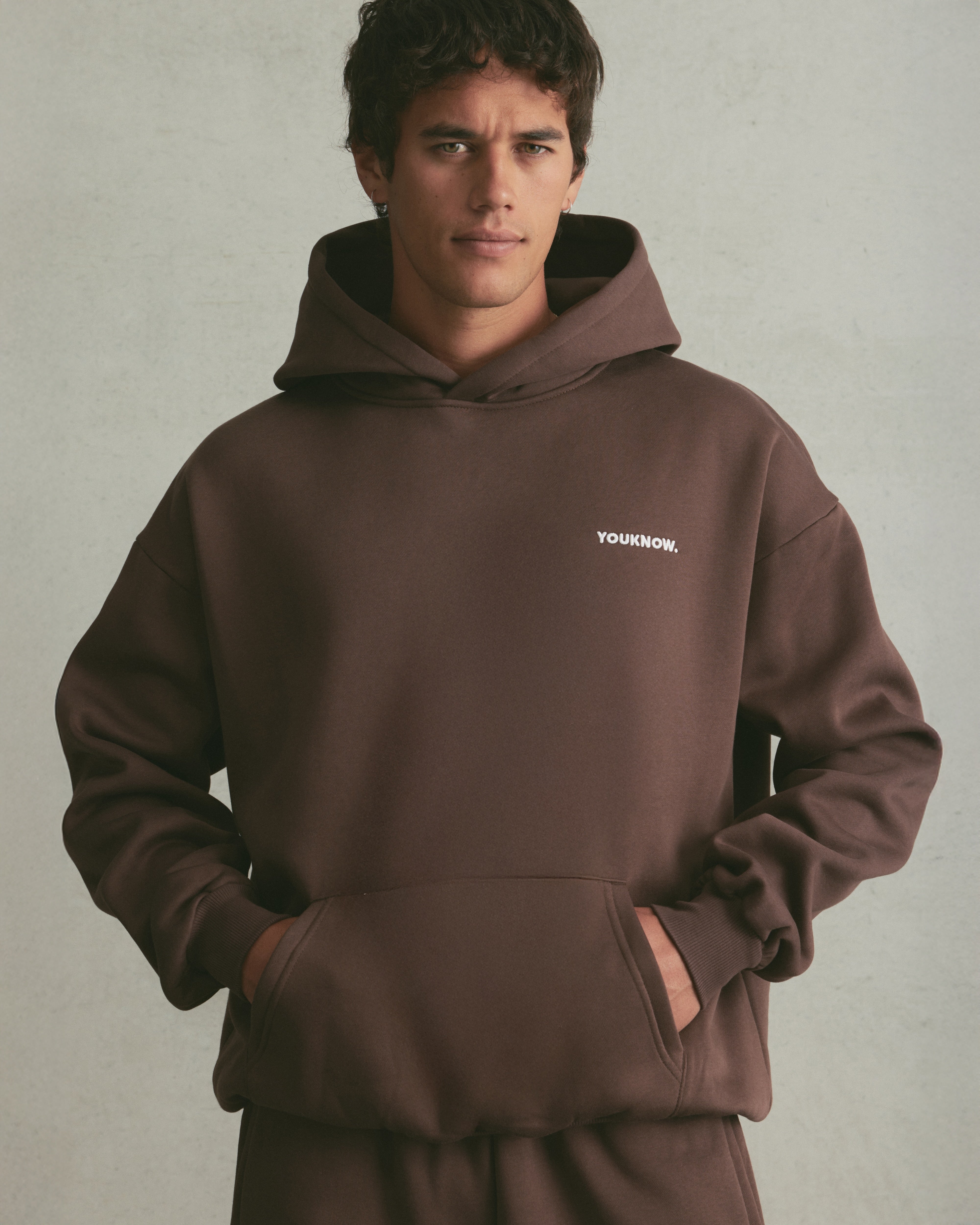 Core Standard Hoodie | Brown