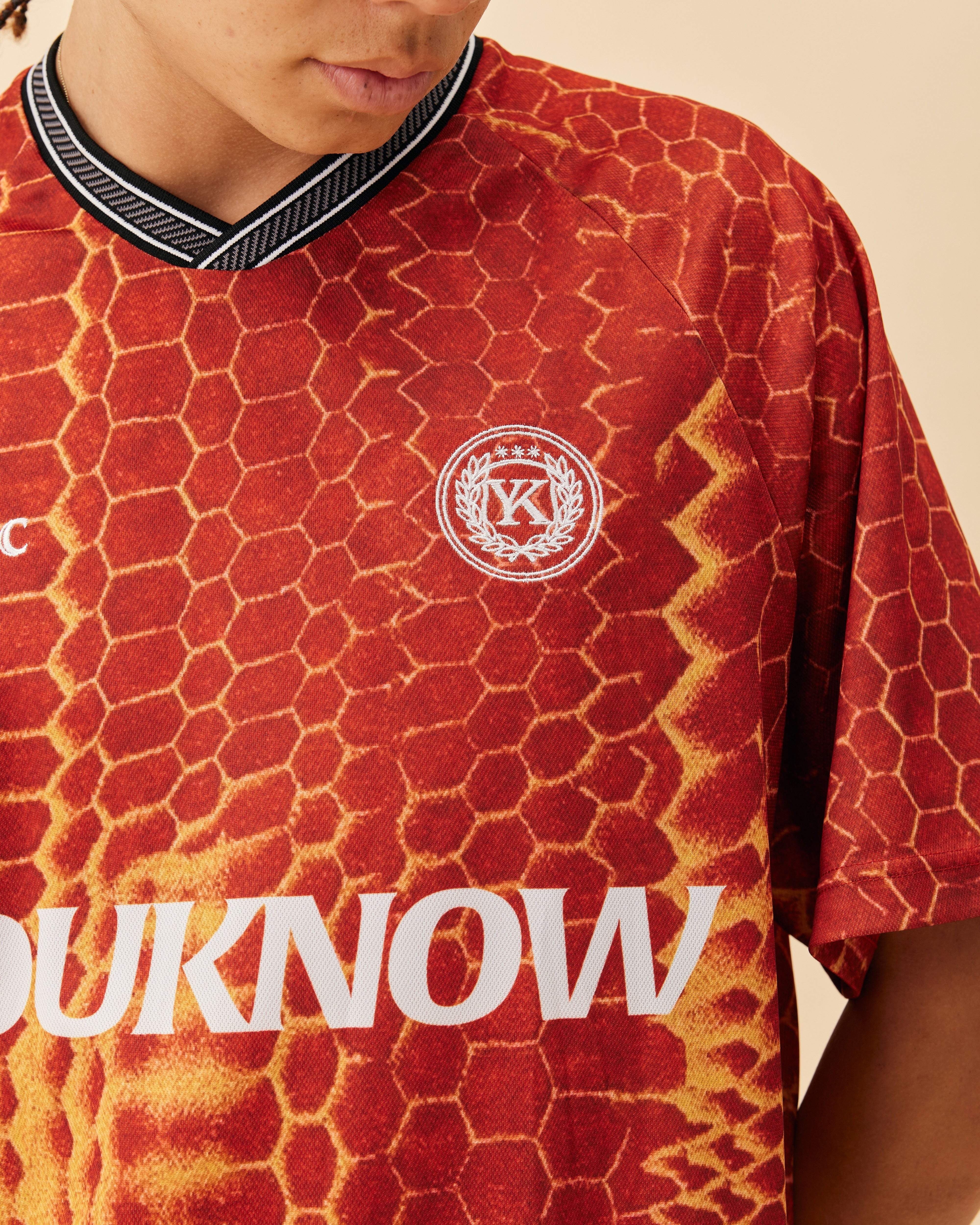 Neo Rave Sports Tee | Bronze Snake