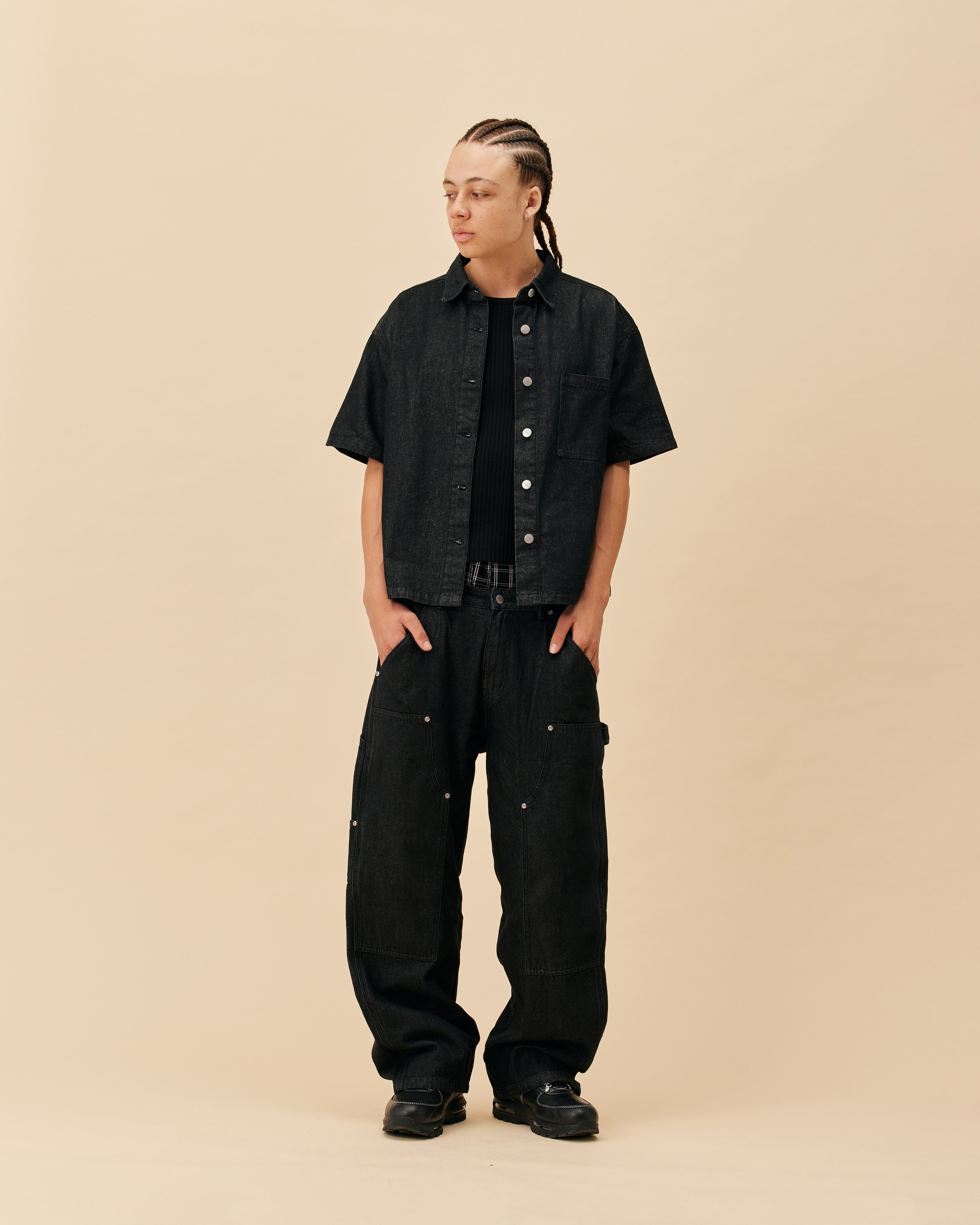 Carpenter Pants | Washed Black