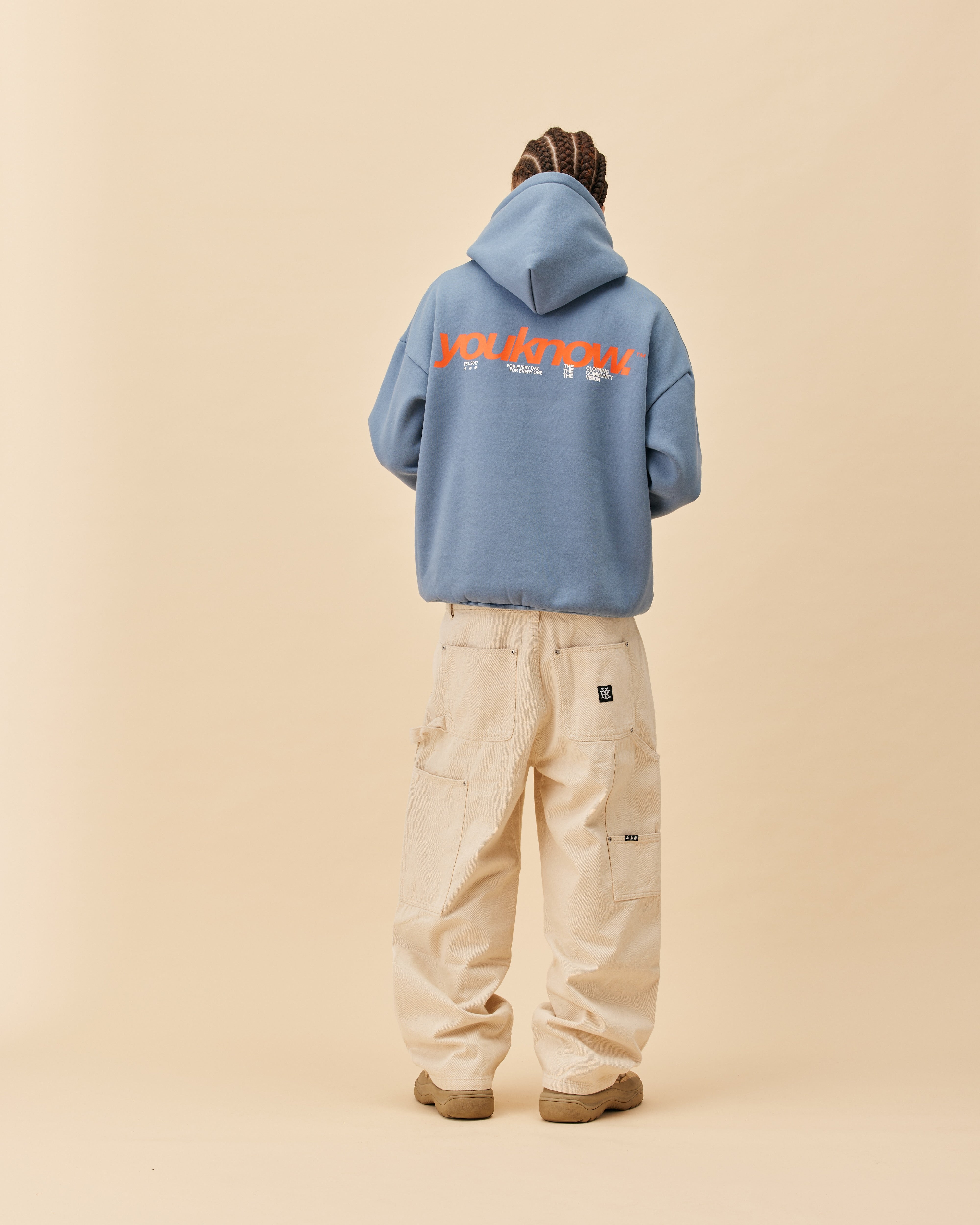 Community Hoodie | Denim Blue