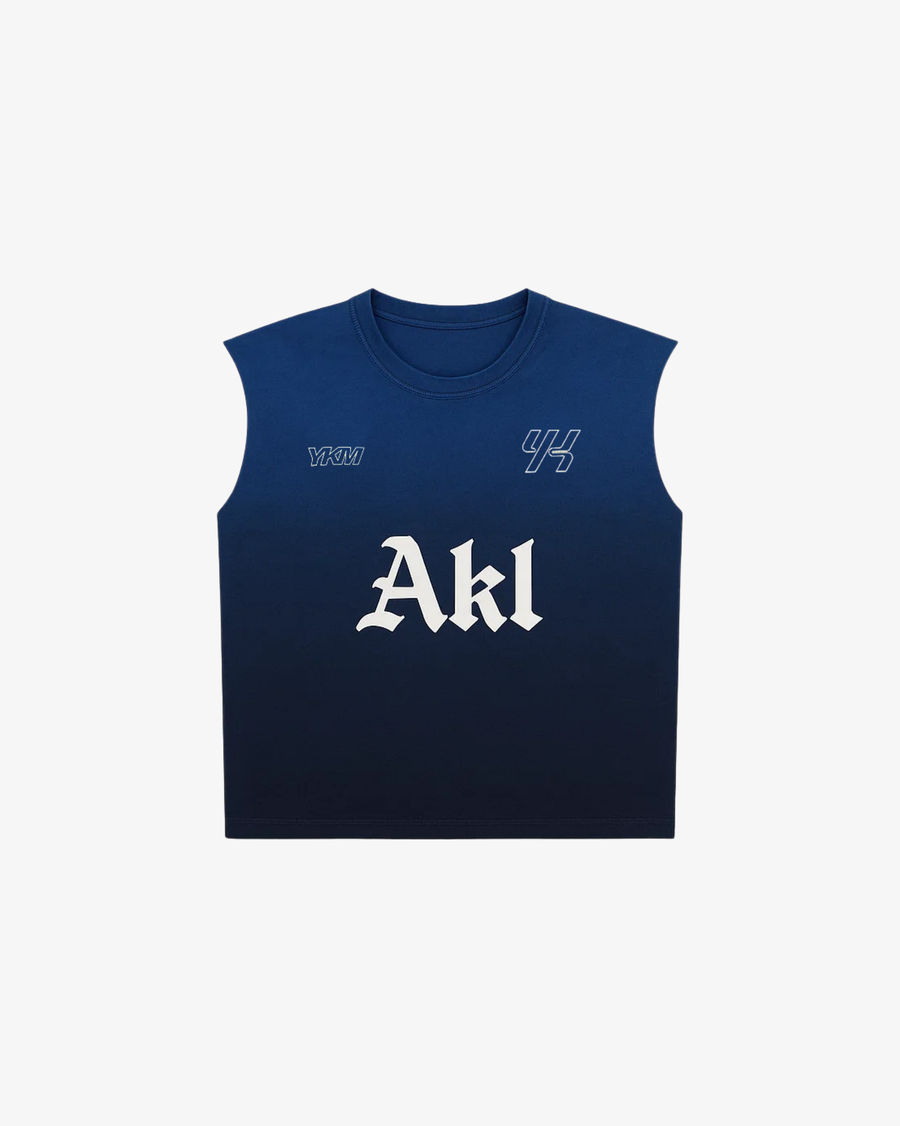 YK Move Champion Tank Akld | Blue Gradient