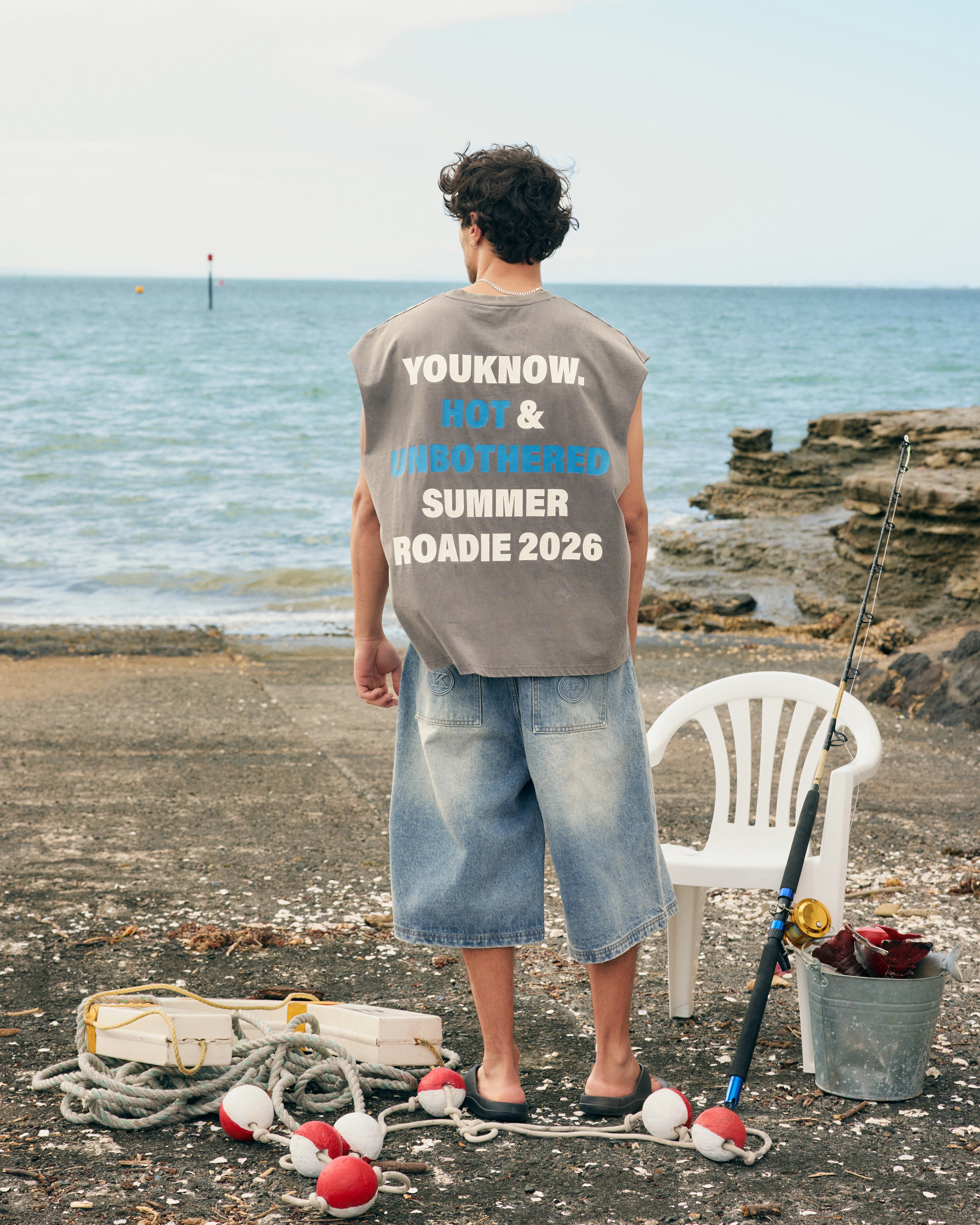 Jumbo Jorts | Mid Blue Wash