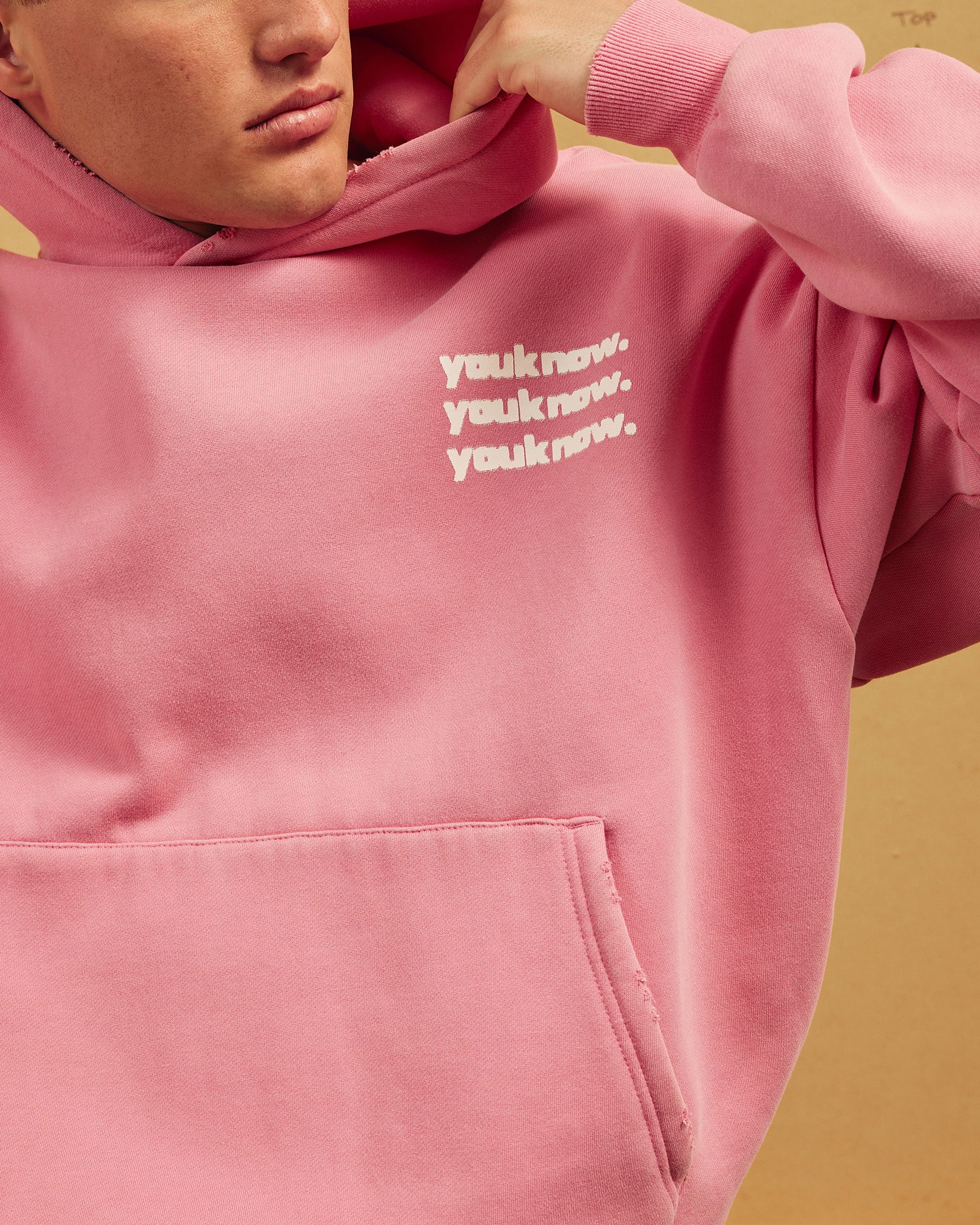 BLURR HOODIE | Pink