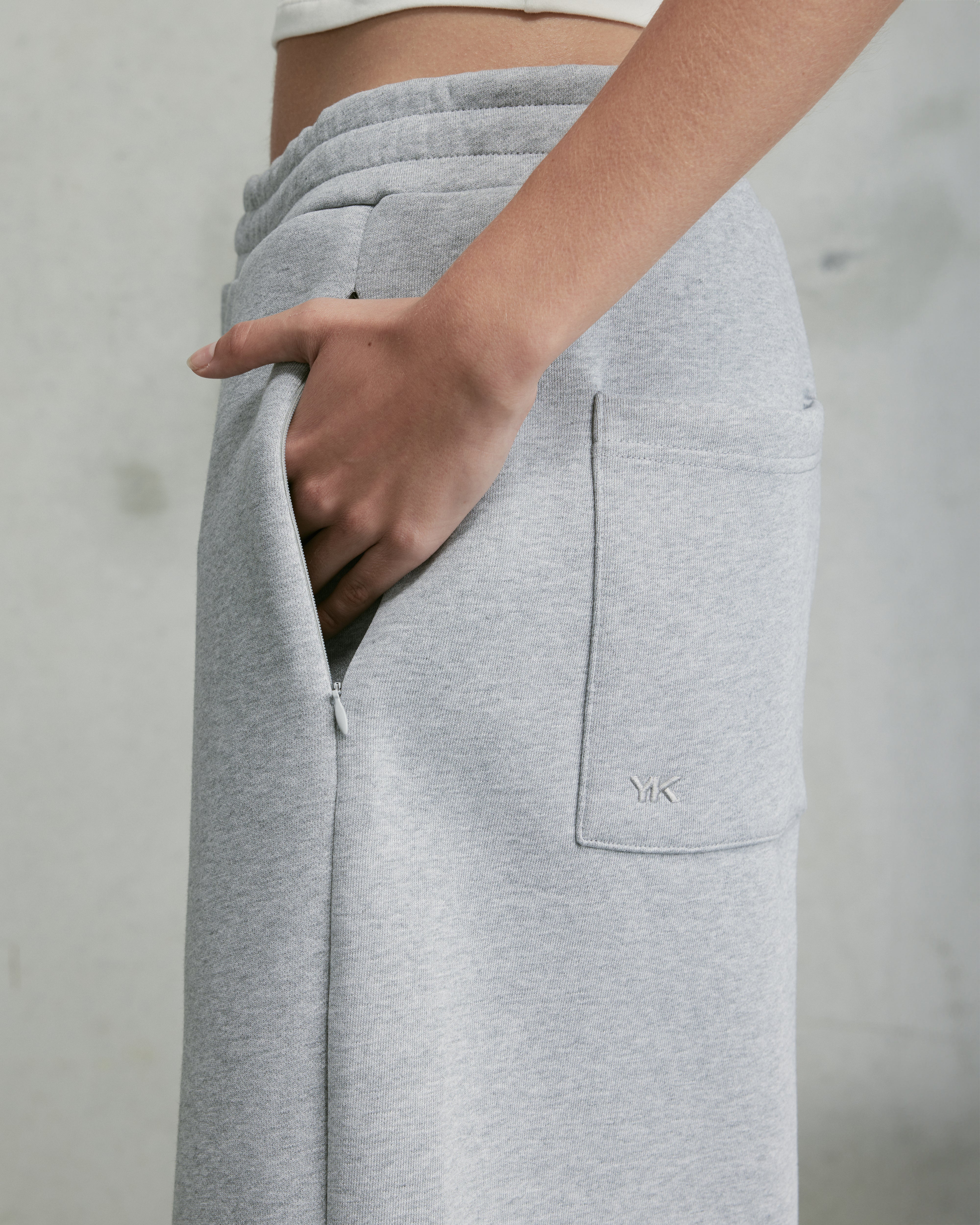 Nothing Heavyweight Jumbo Shorts | Asphalt Marle