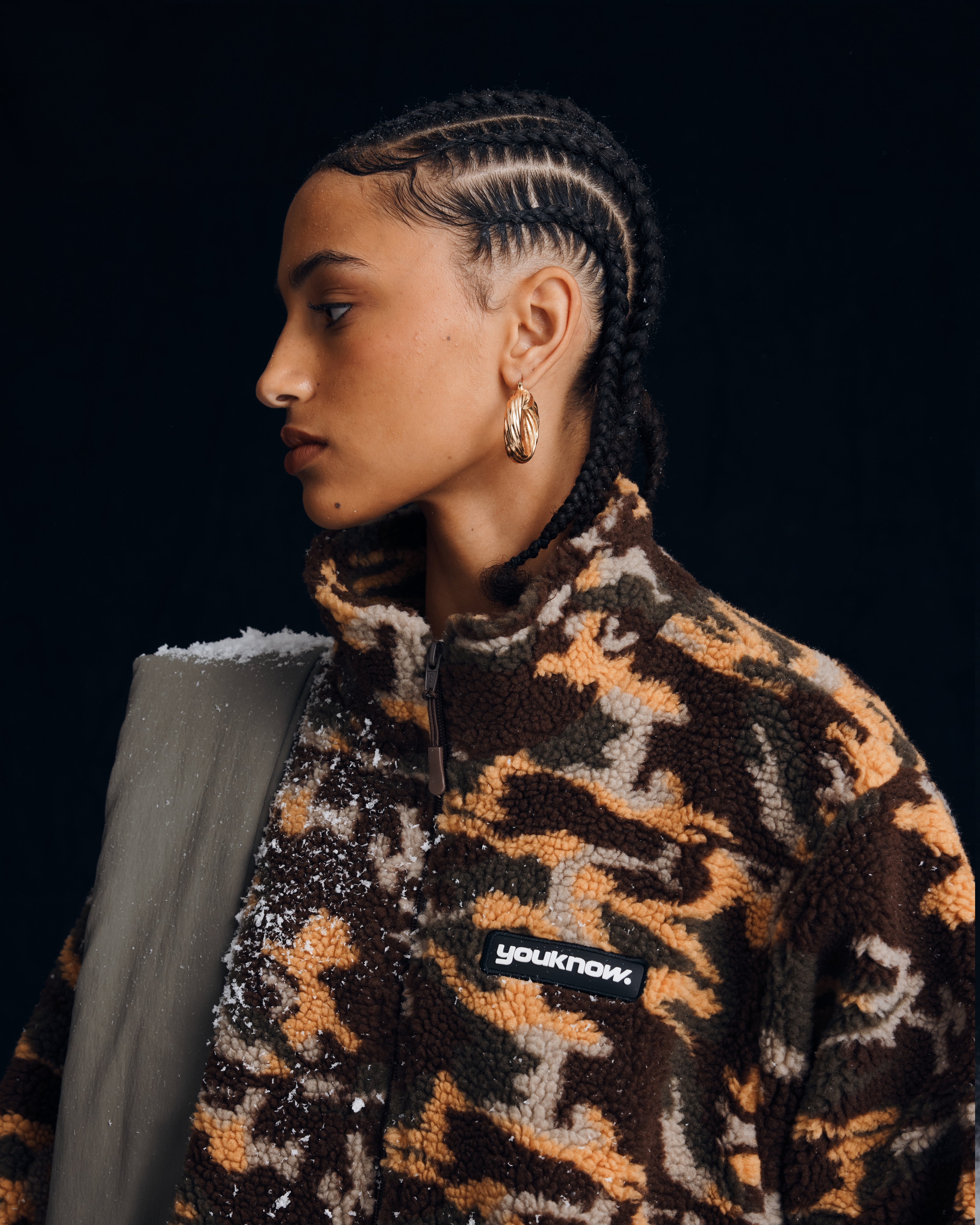 Sherpa Quarter Zip | Camo
