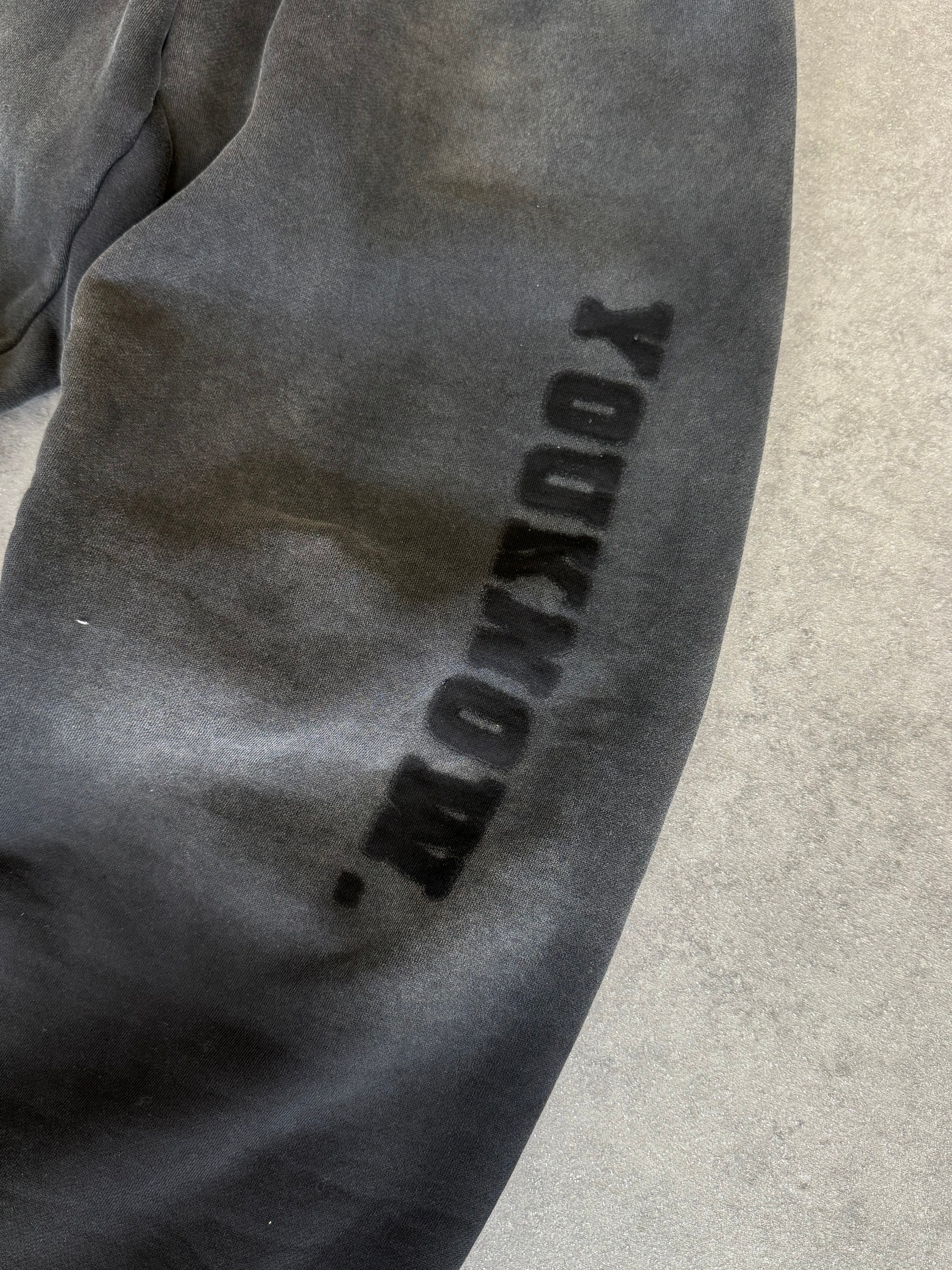 Faded Sweatpants Sample | Black