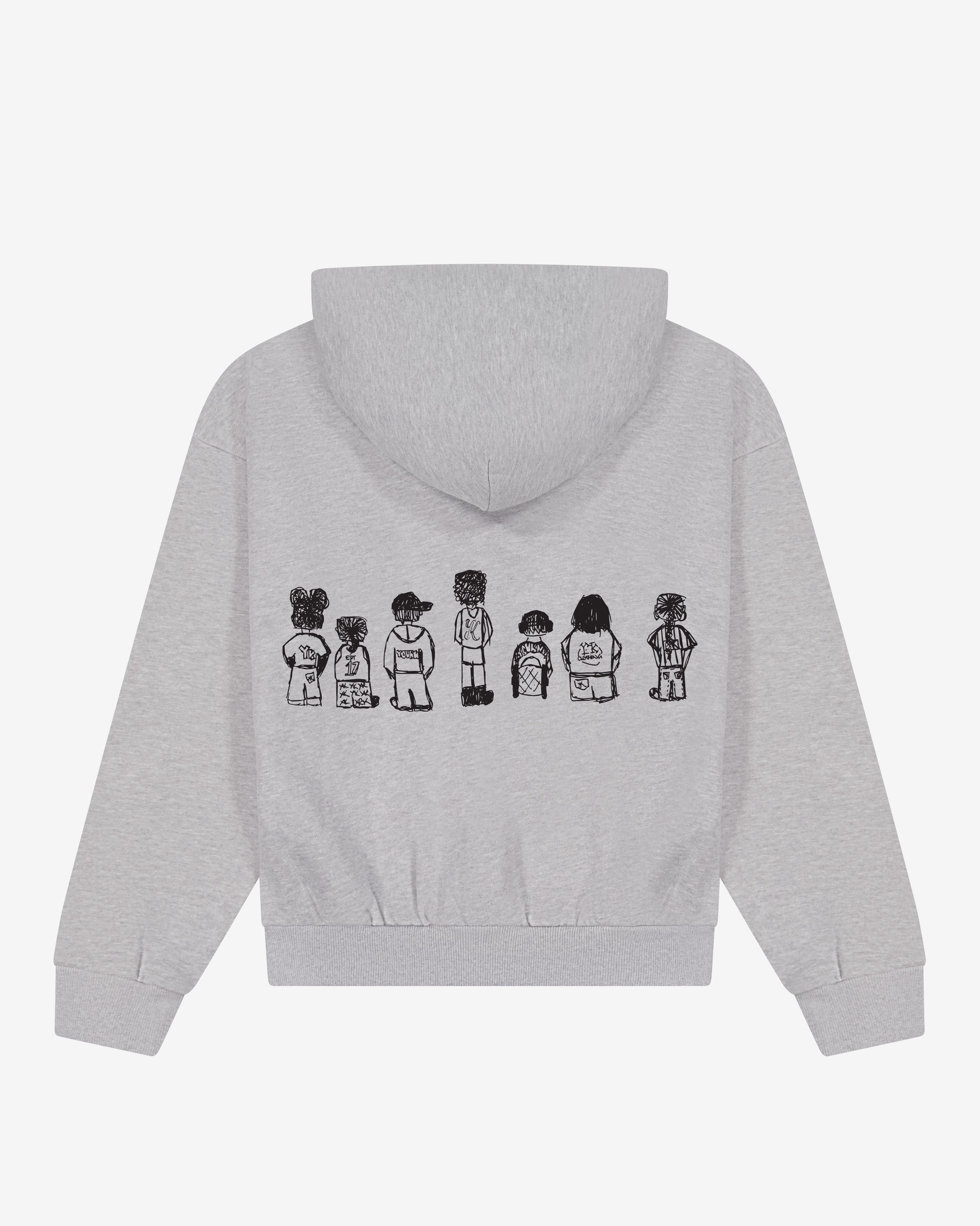 Built By You YK COMM Hood | Grey