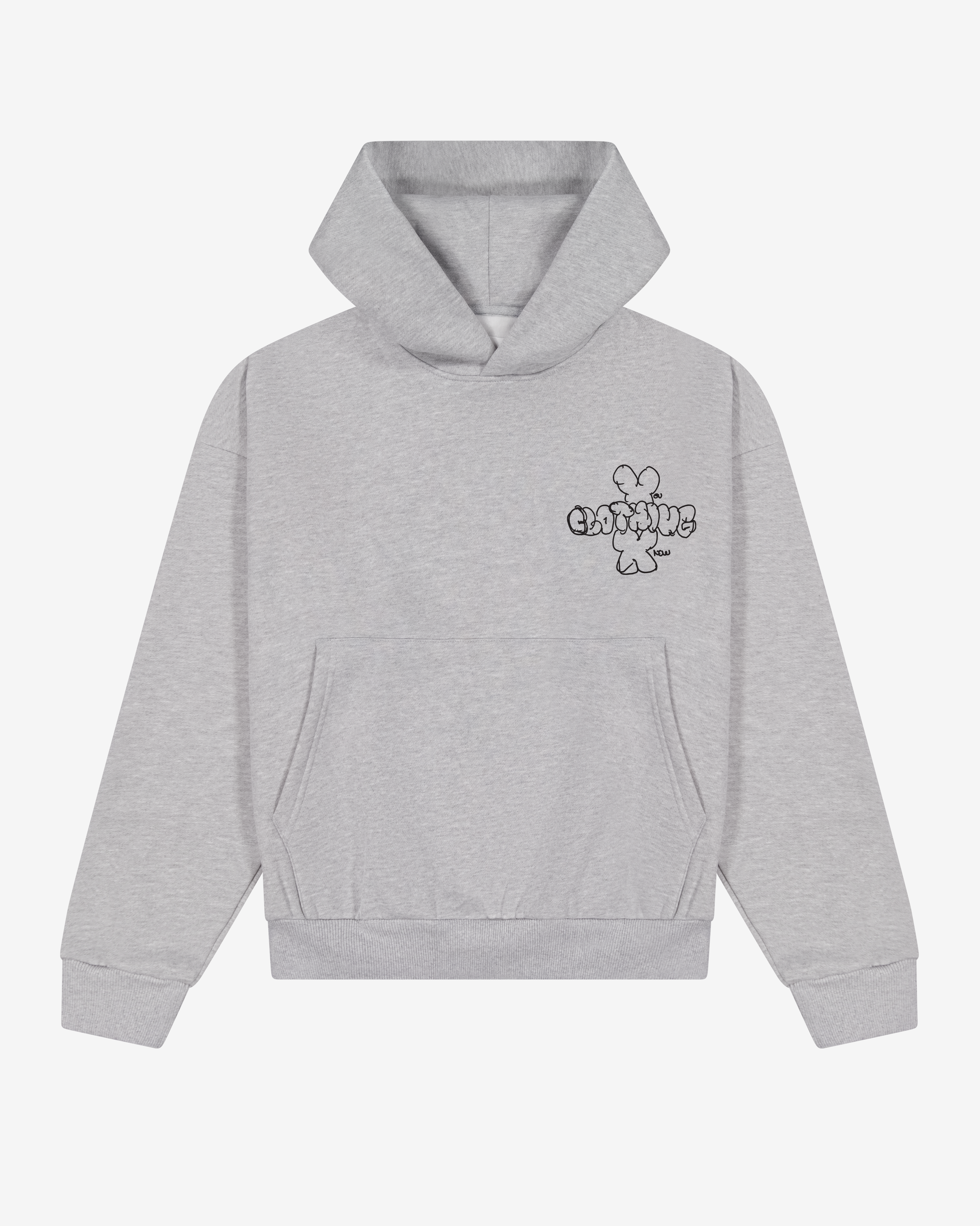 Built By You YK COMM Hood | Grey