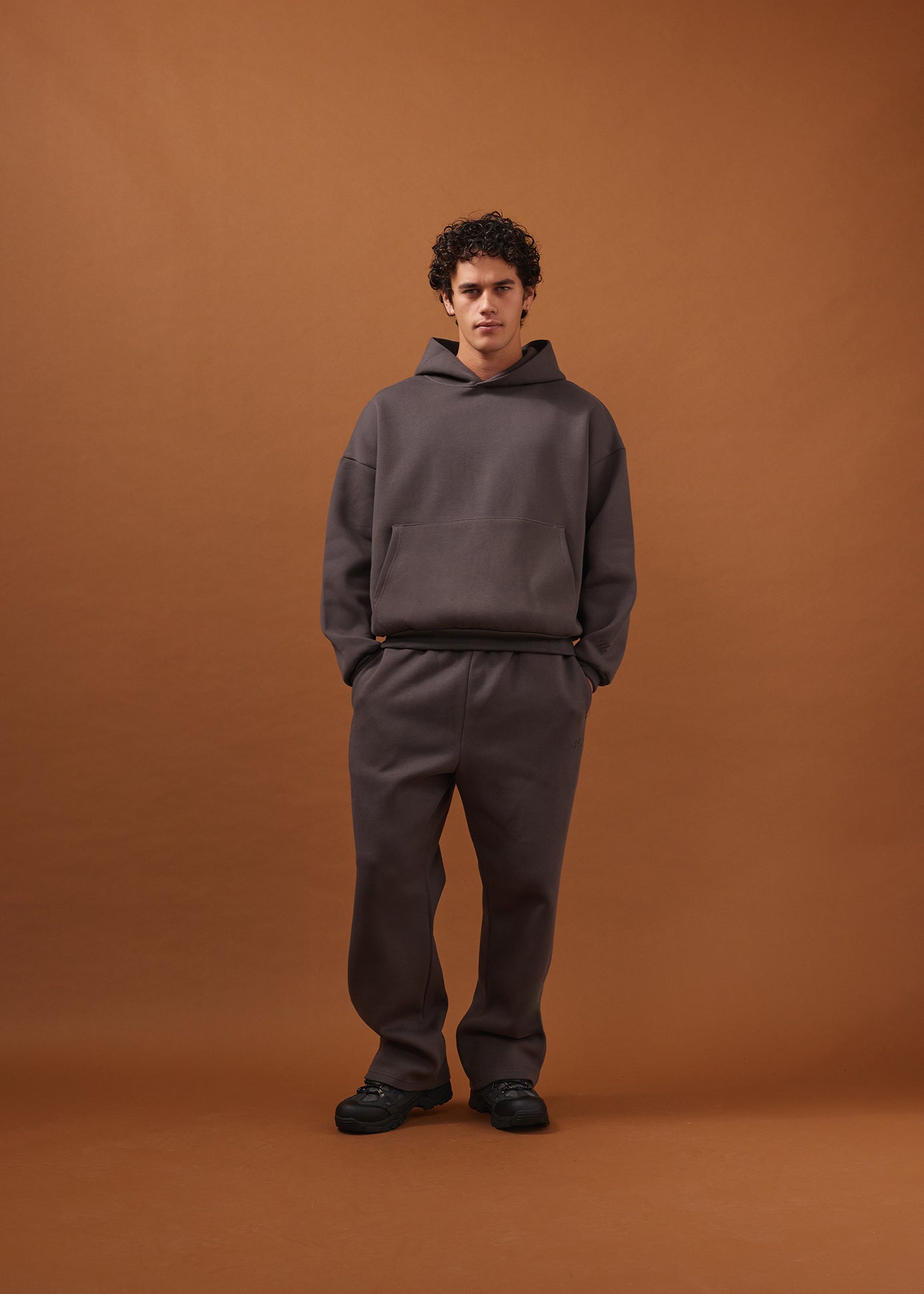 Nothing Heavyweight Structured Sweatpants | Concrete