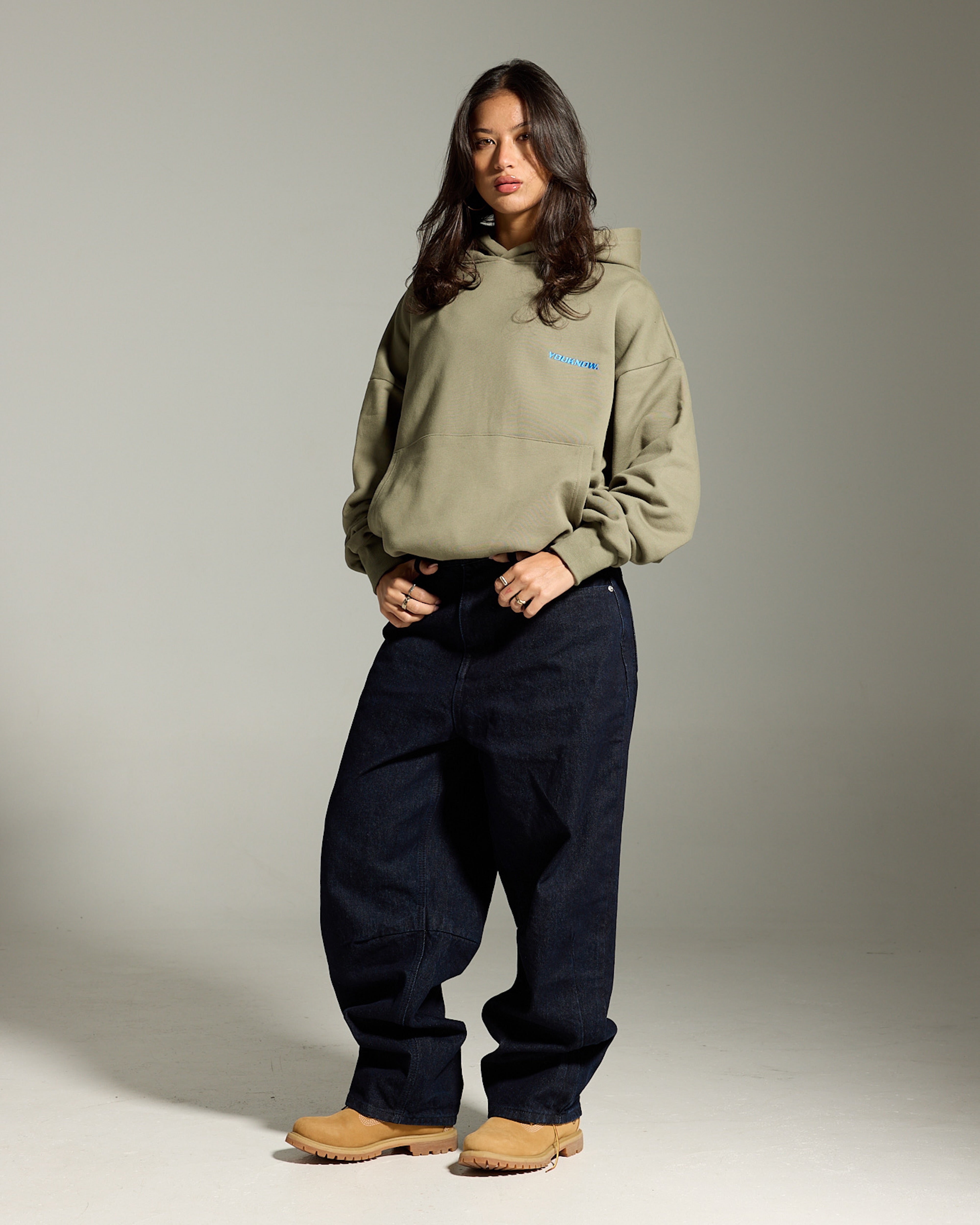 Outline Icon Hoodie | Pistachio