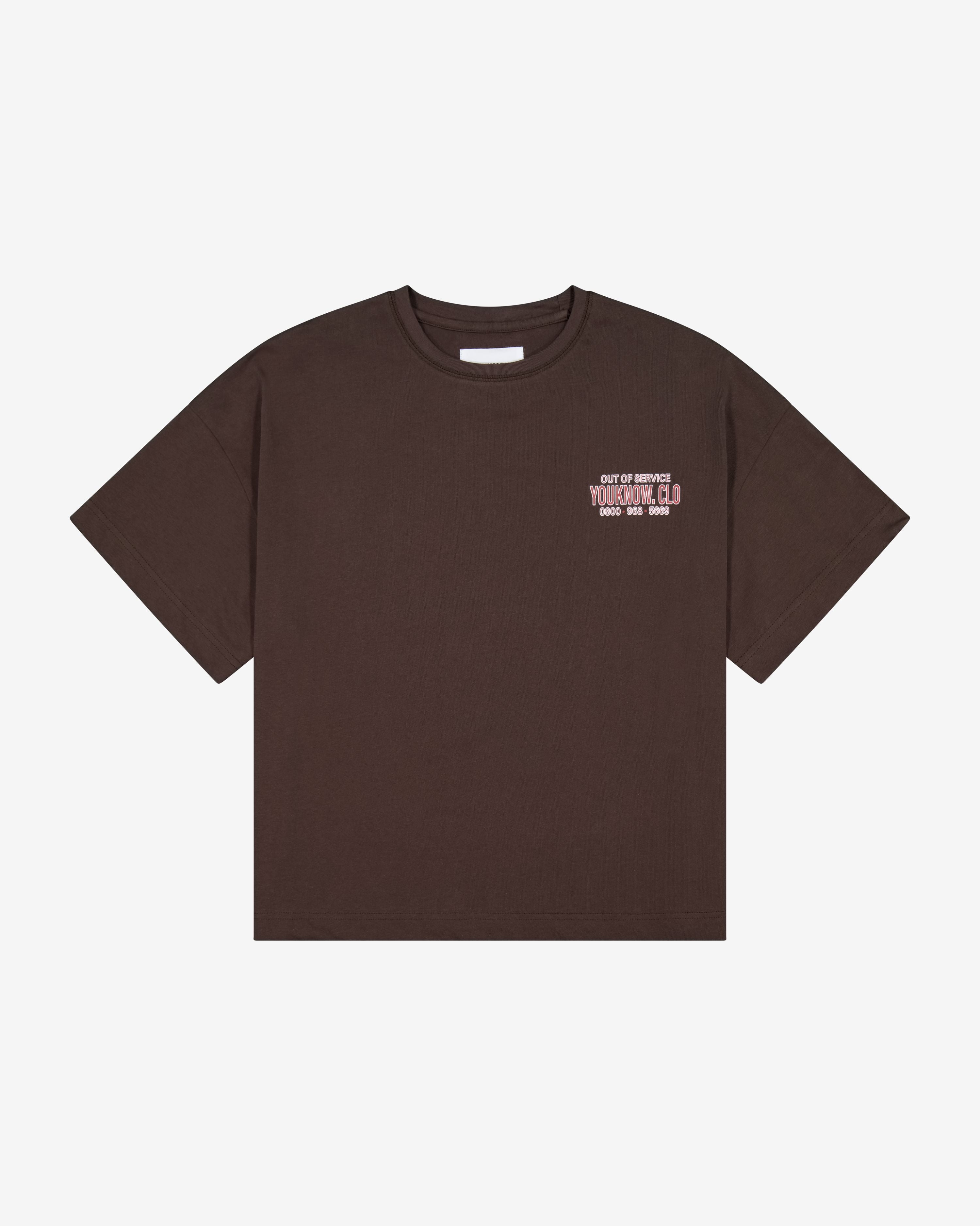 Out of Service Tee | Brown