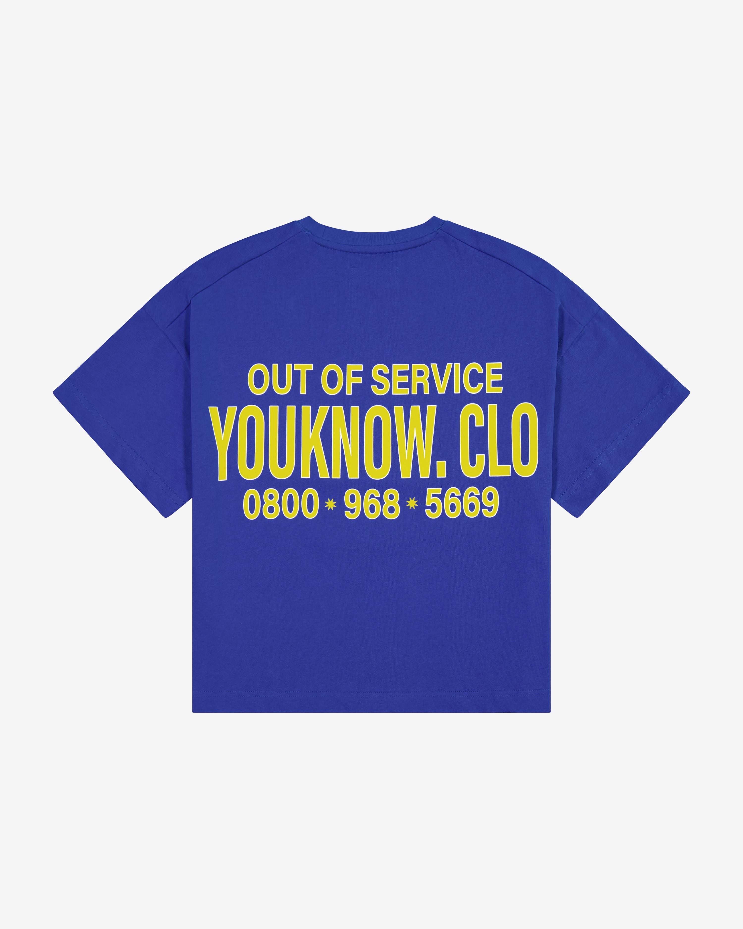 Out of Service Tee | Blue