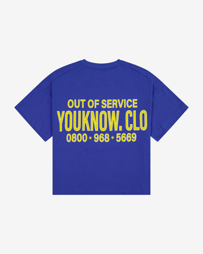 Out of Service Tee | Blue