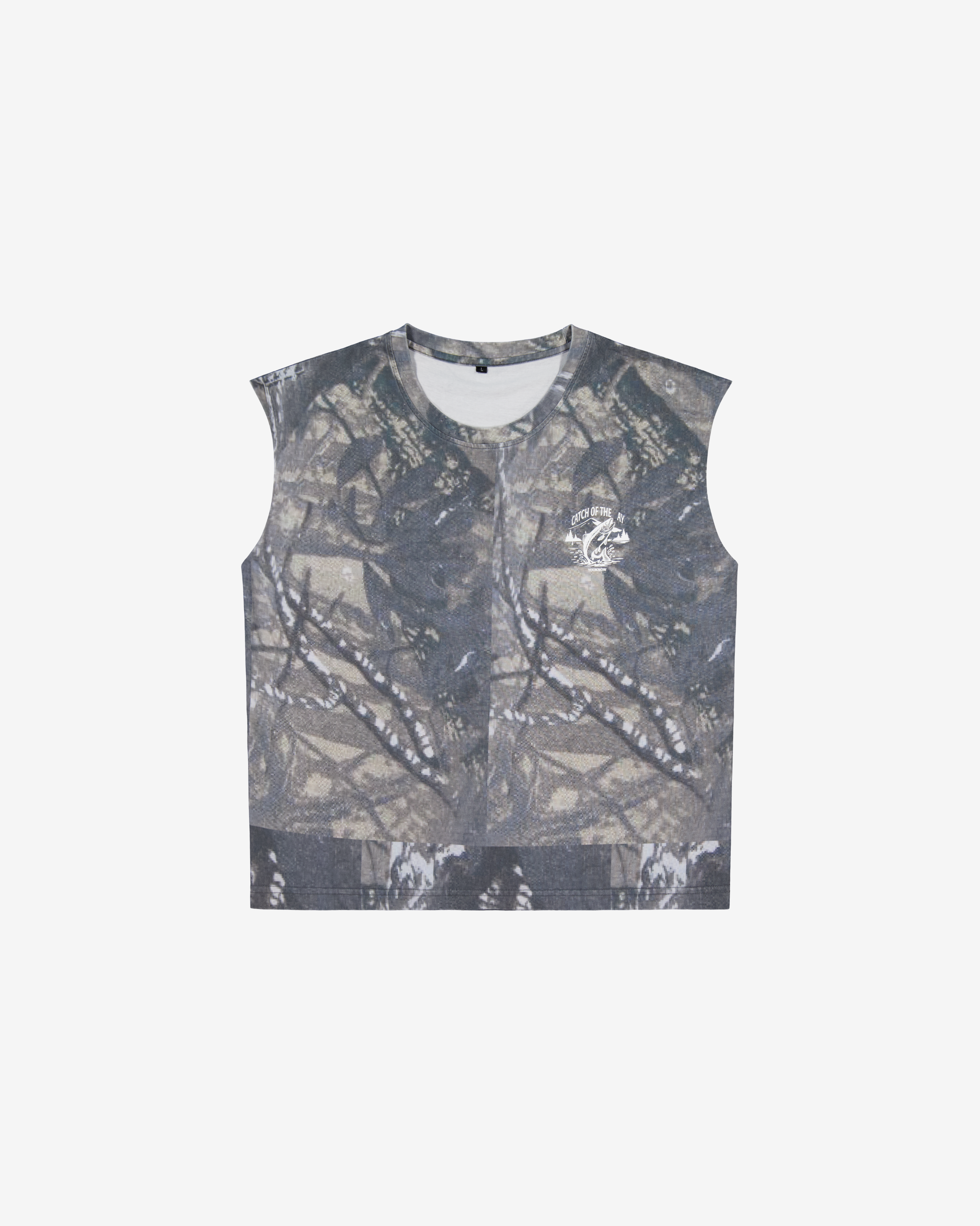 Catch of The Day Tank | Camo
