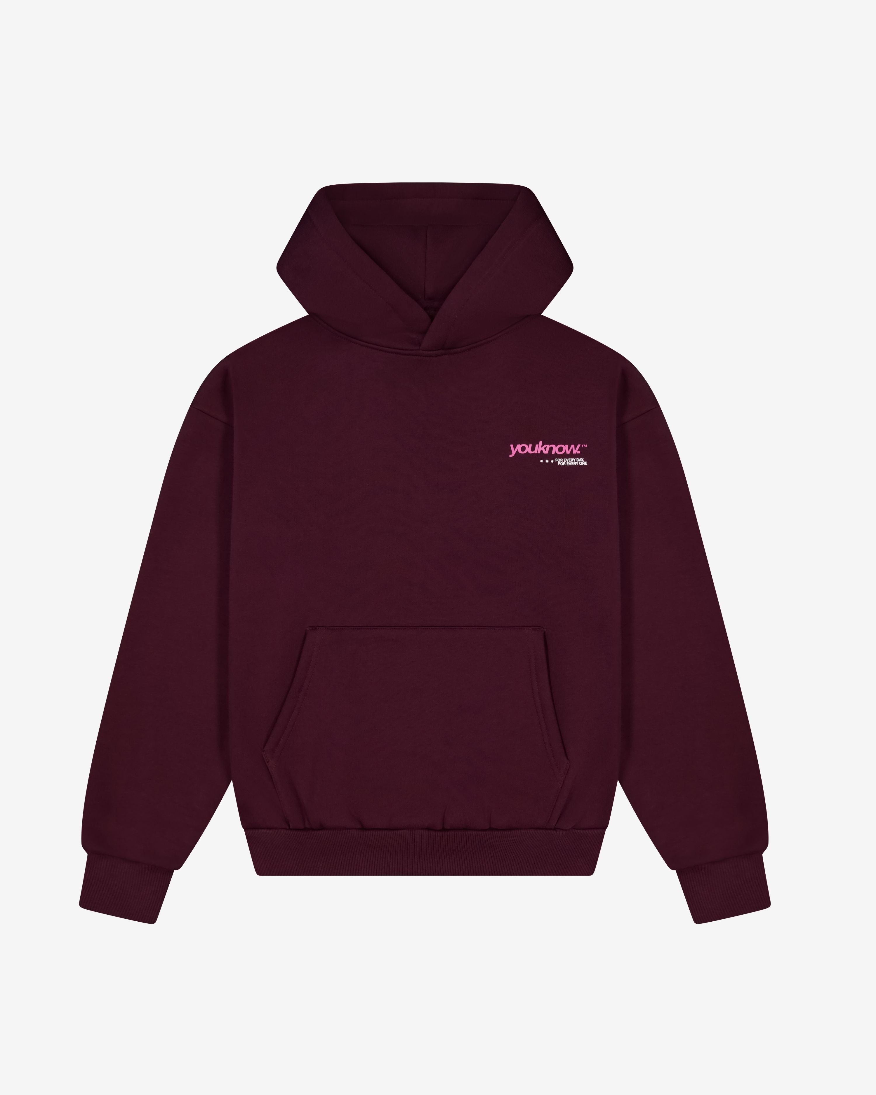 Community Hoodie | Burgundy