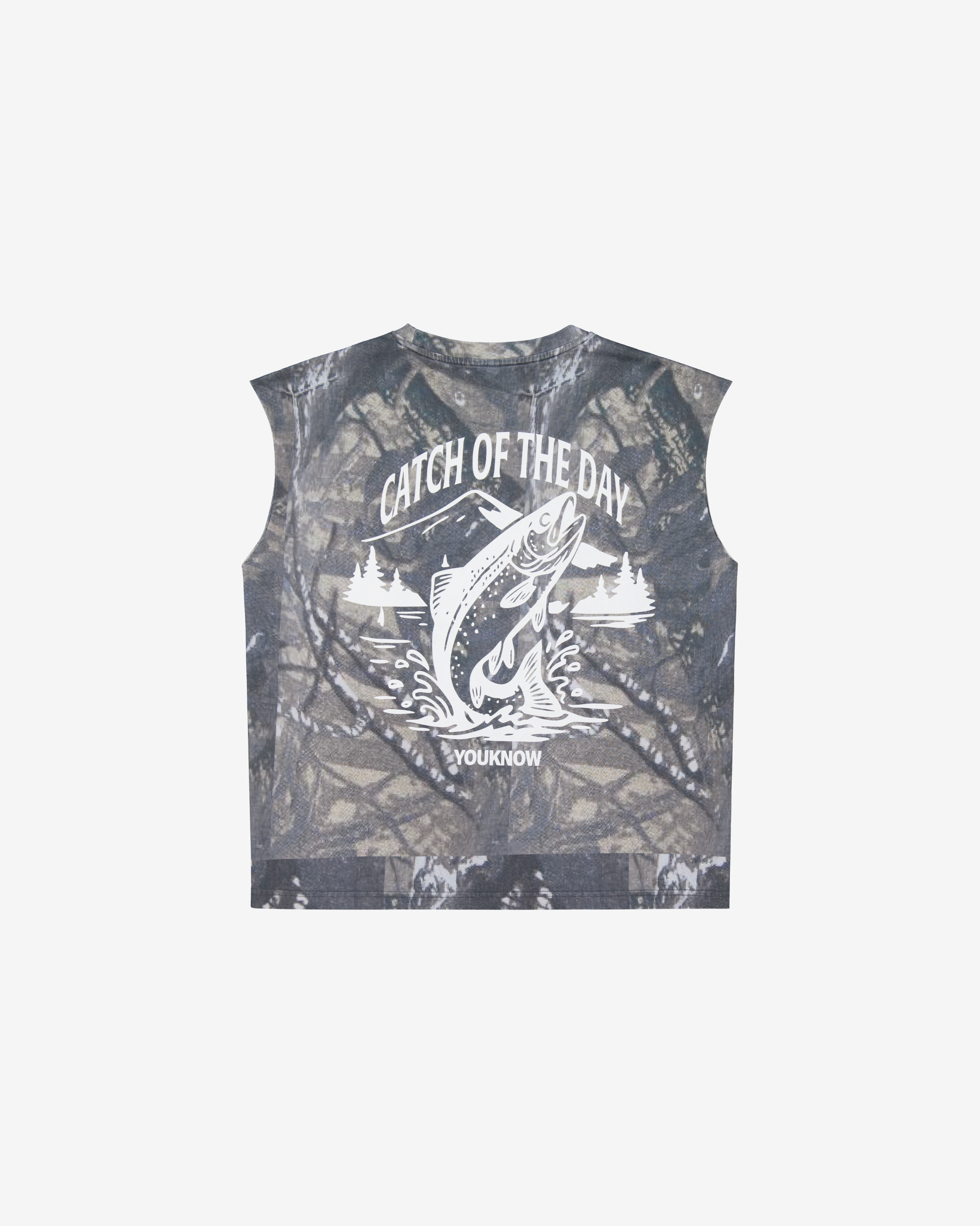 Catch of The Day Tank | Camo