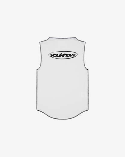 Exposed Seam Tank | White