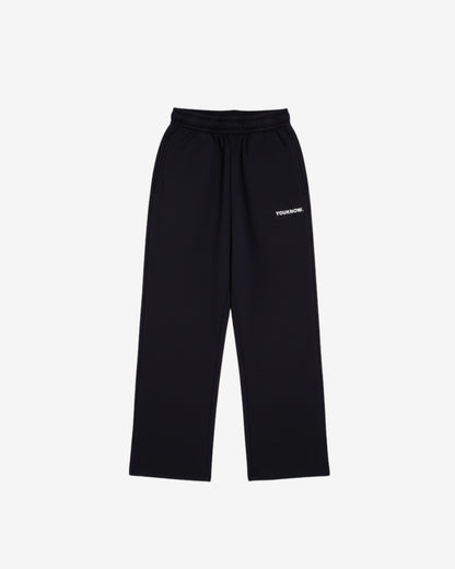 Core Wide Leg Sweatpants | Black