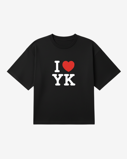 I Heart YK Tee | Black