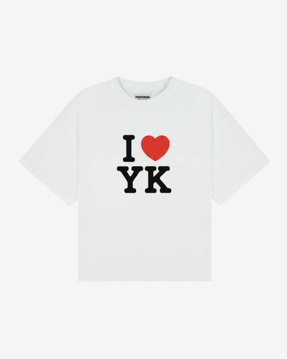 I Heart YK Tee | White