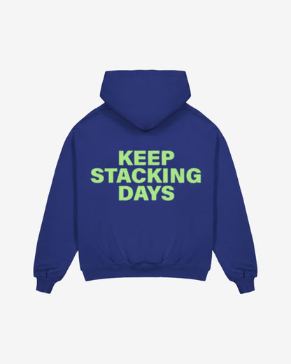 Stacking Days Hoodie | Blue