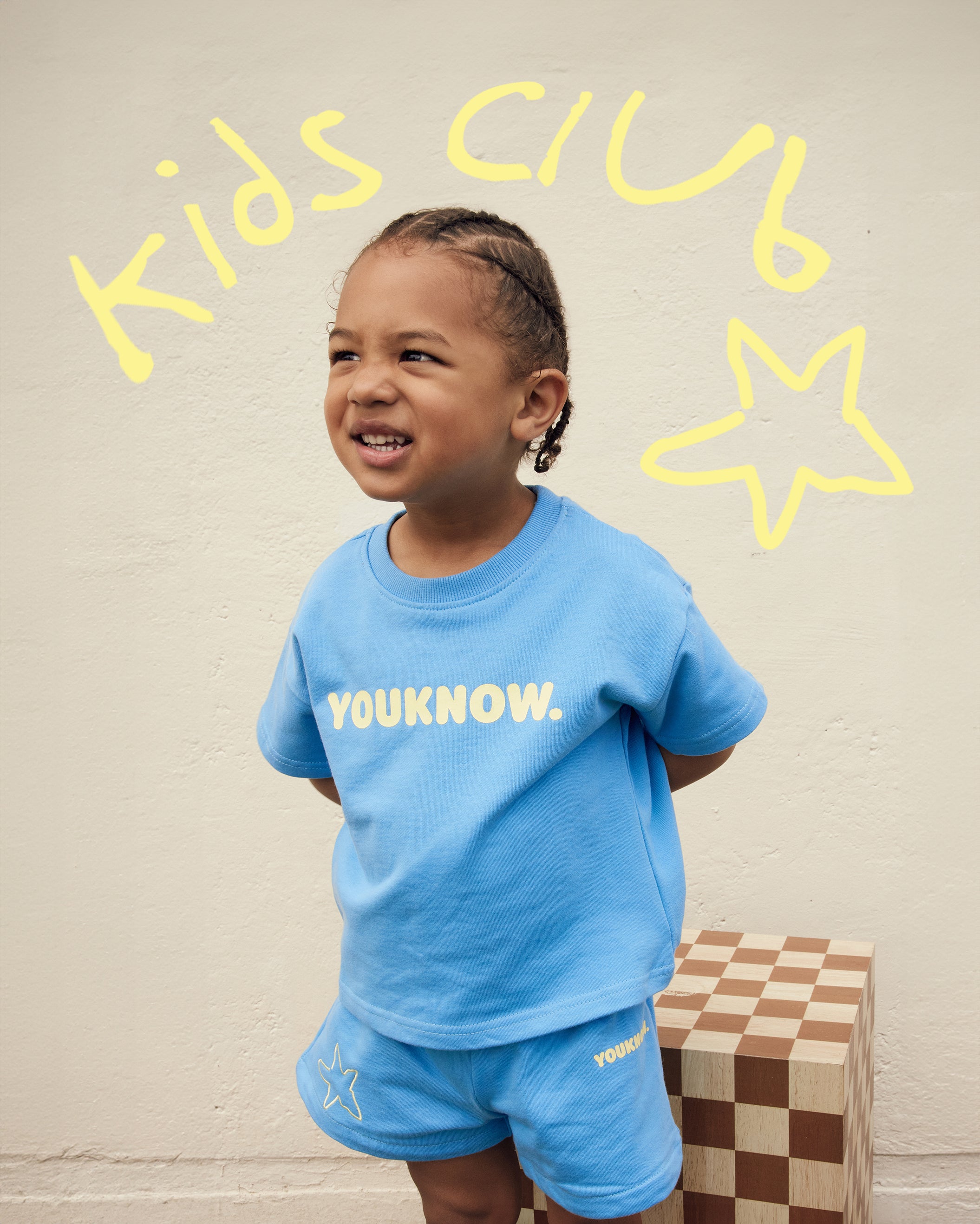 KIDS COTTON SET | Blue Star