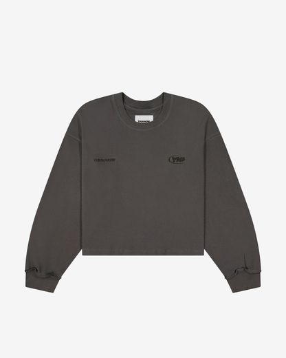 Waffle Longsleeve | Charcoal
