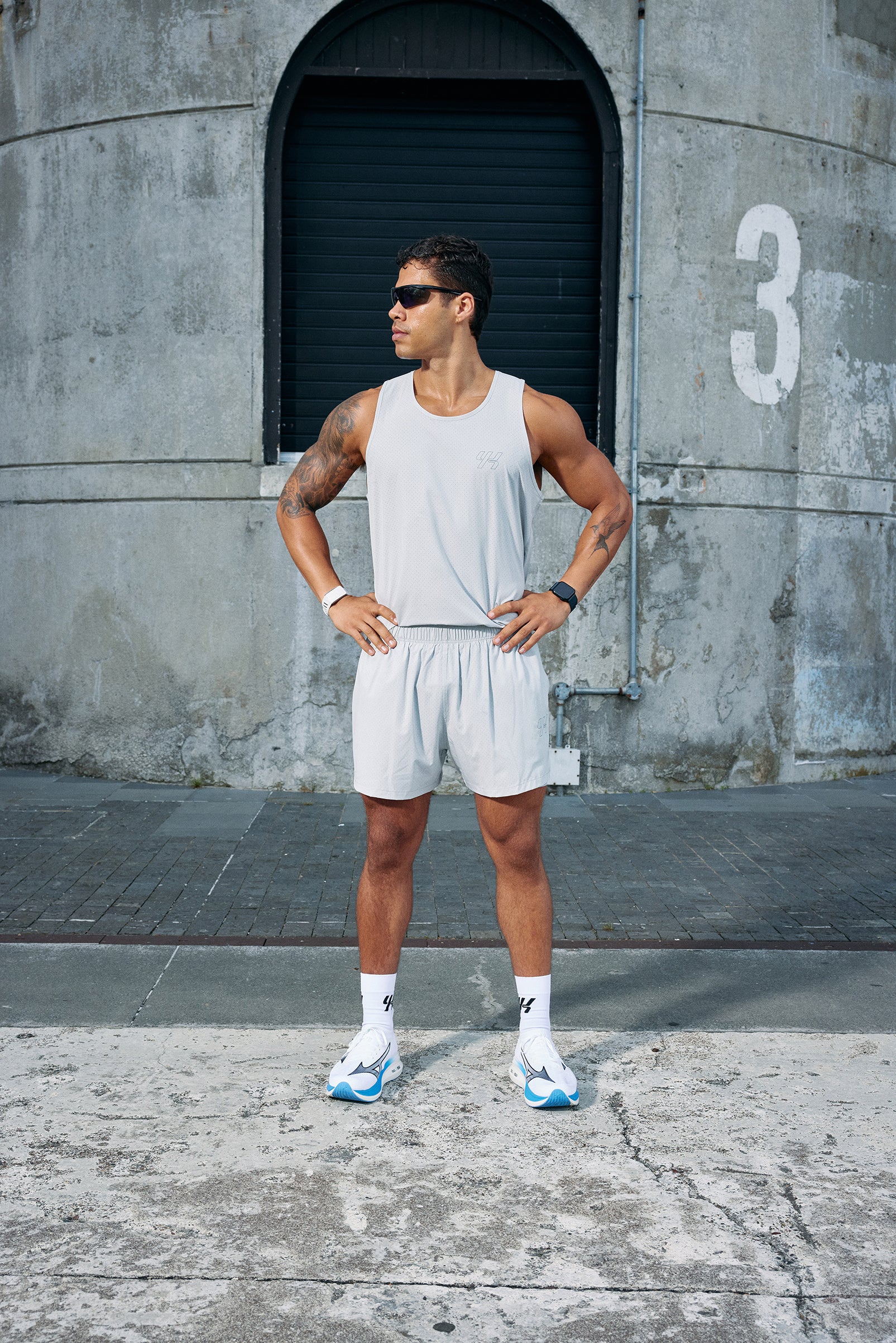 YK Move Motion Running Shorts | Ice