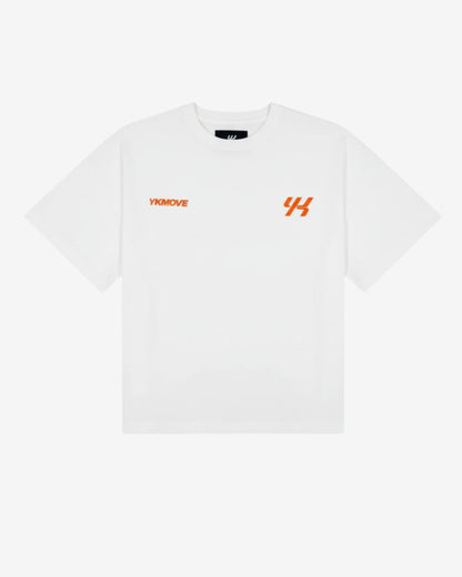 YK Move Stacking Days Tee | White