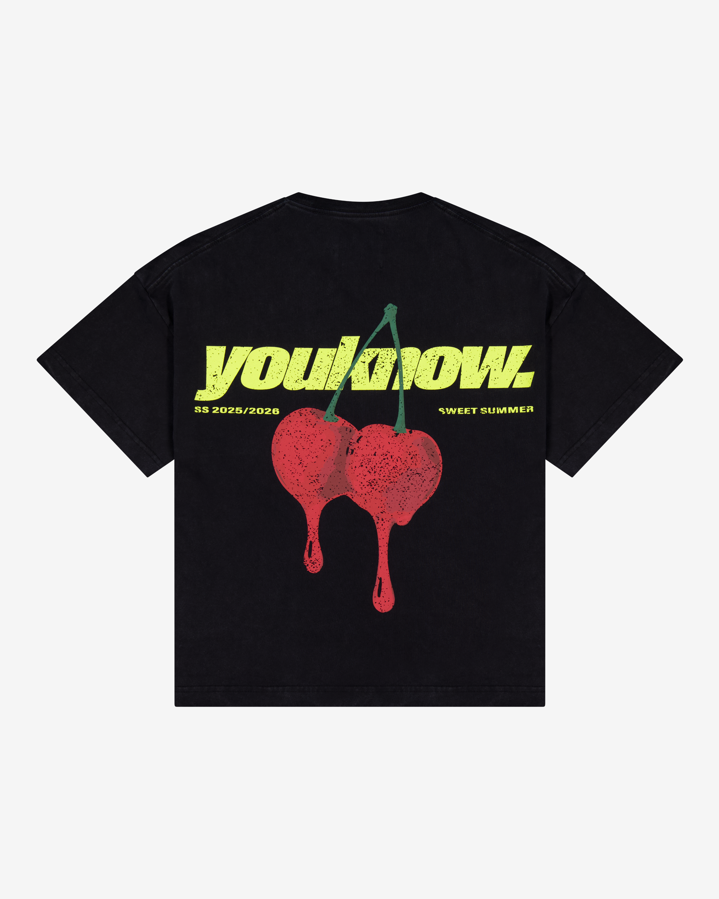 YKC Graphic Tee | Washed Black Cherry