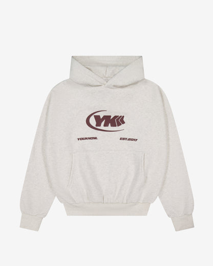 Icon Hoodie | White Marle