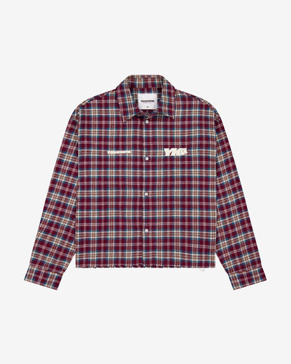 Flannel Shirt | Red Plaid