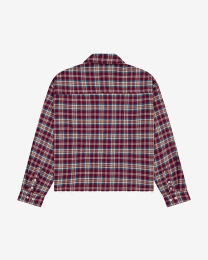 Flannel Shirt | Red Plaid