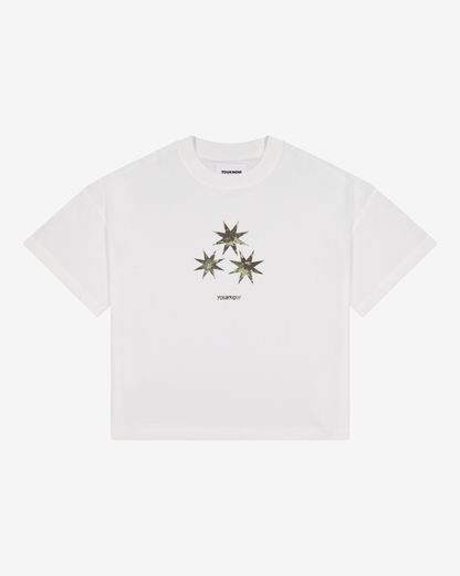 Star Box Tee | White