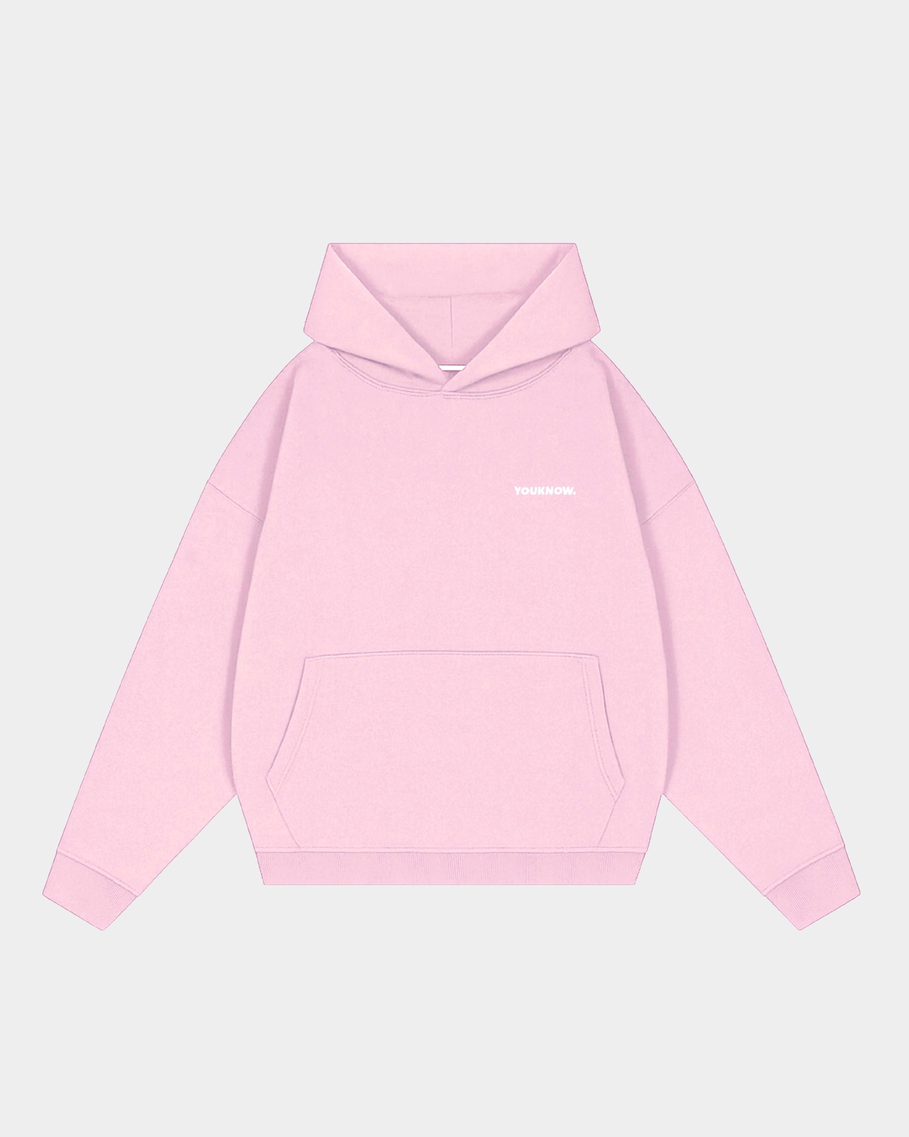 Core Box Hoodie | Baby Pink